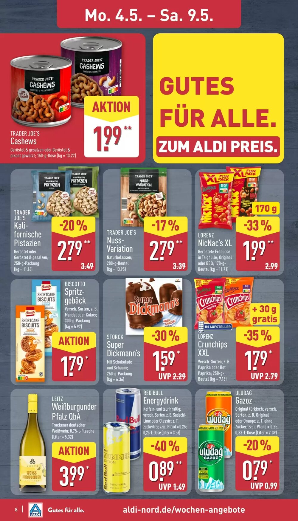 Aldi Nord Prospekt (ab 04.05.2026) zum Blättern - Seite 8