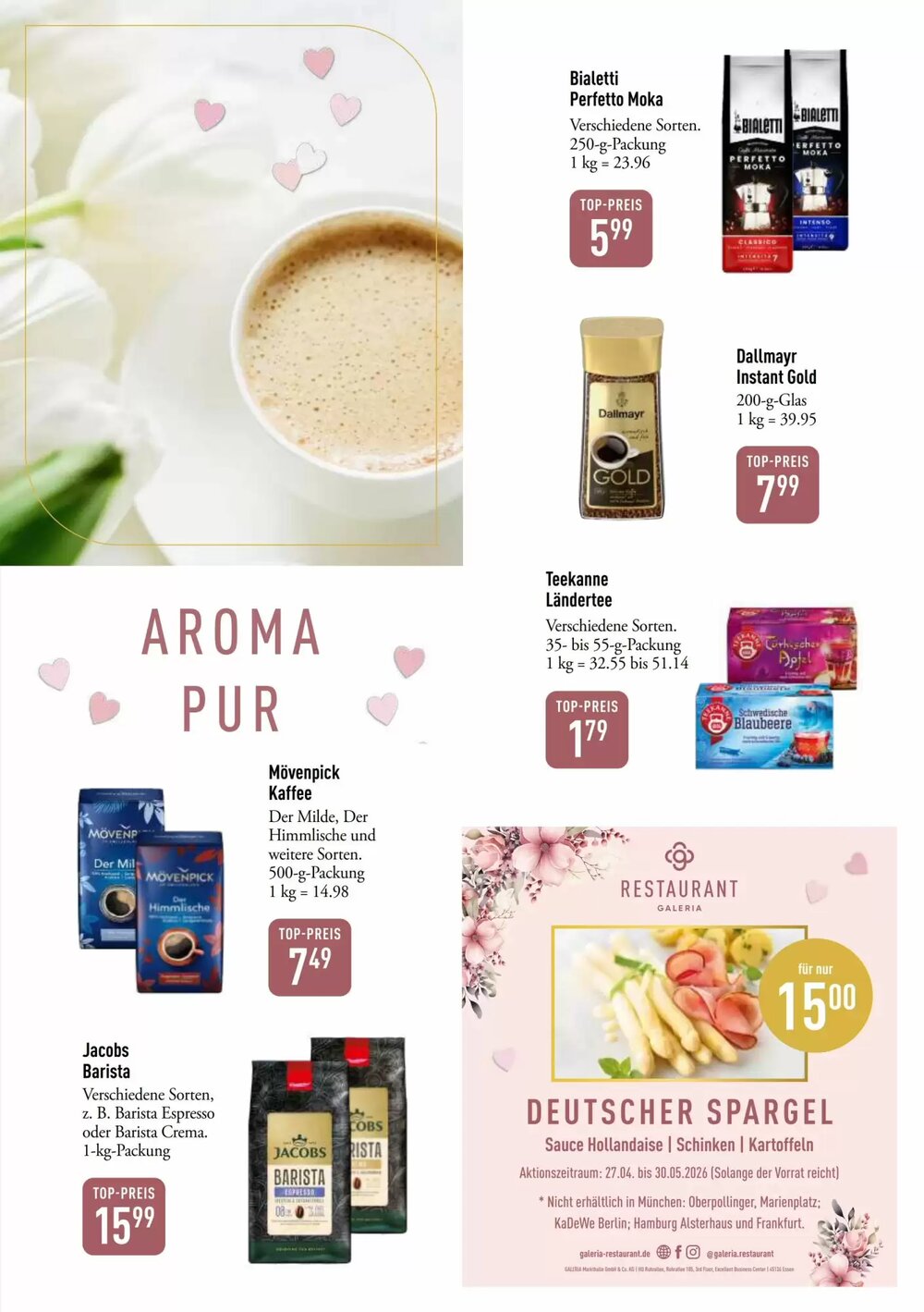 Galeria Markthalle Prospekt (ab 04.05.2026) zum Blättern - Seite 9