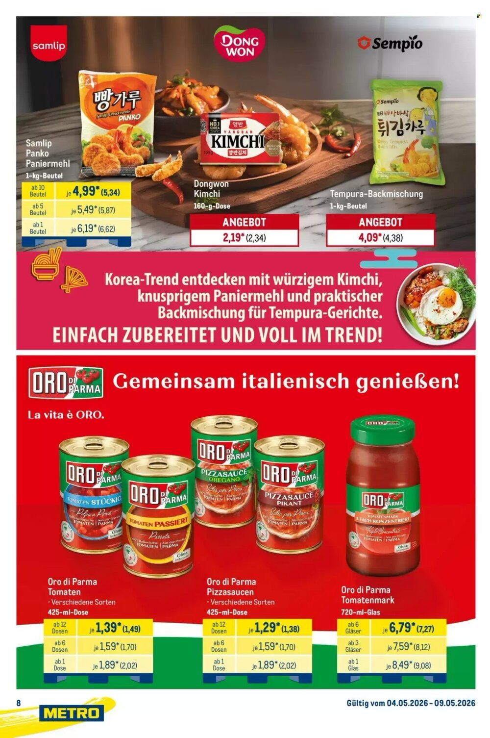 METRO Prospekt (ab 04.05.2026) zum Blättern - Seite 8