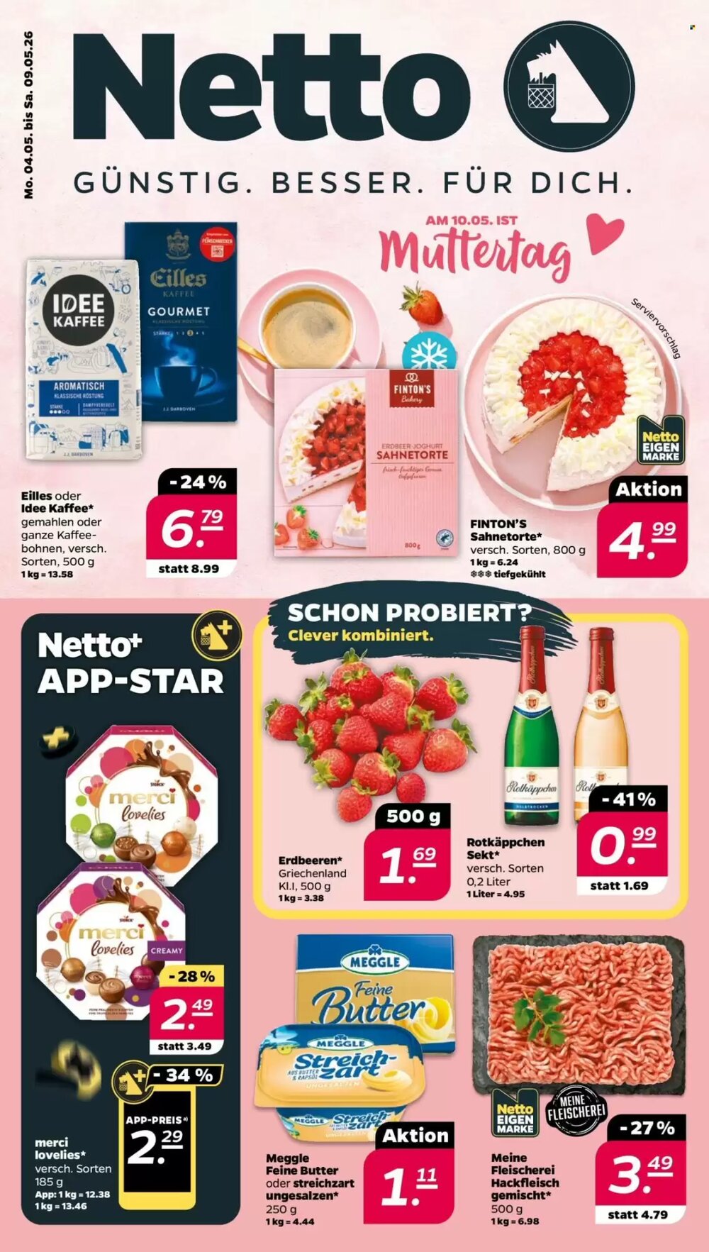 NETTO Prospekt (ab 04.05.2026) zum Blättern - Seite 1