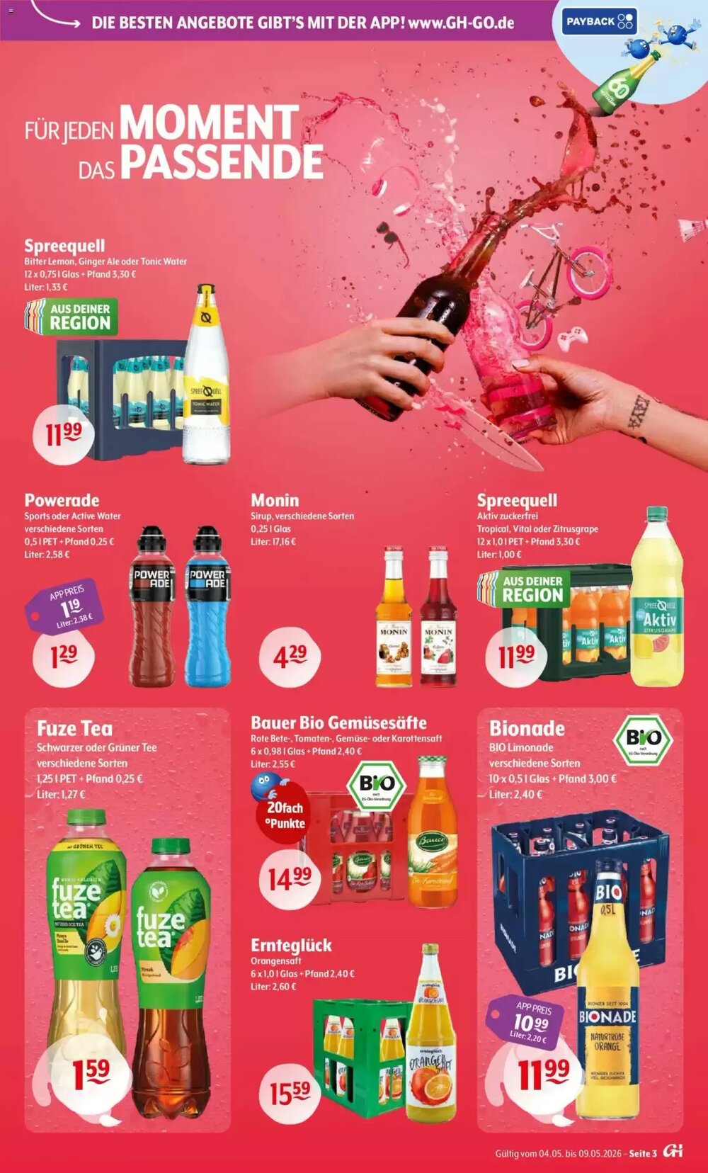 Getränke Hoffmann Prospekt (ab 04.05.2026) zum Blättern - Seite 3