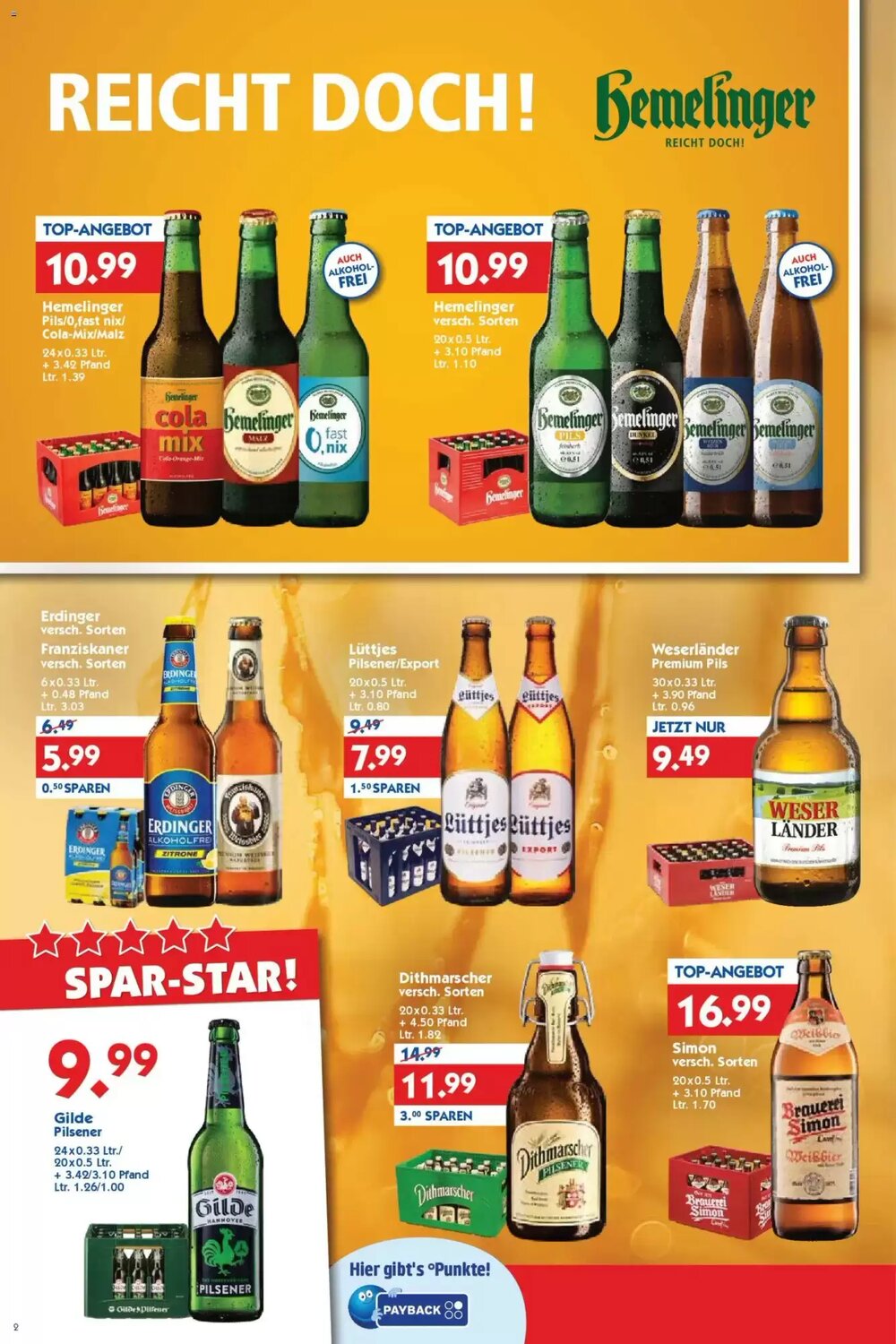 Hol'ab Getränkemarkt Prospekt (ab 04.05.2026) zum Blättern - Seite 2