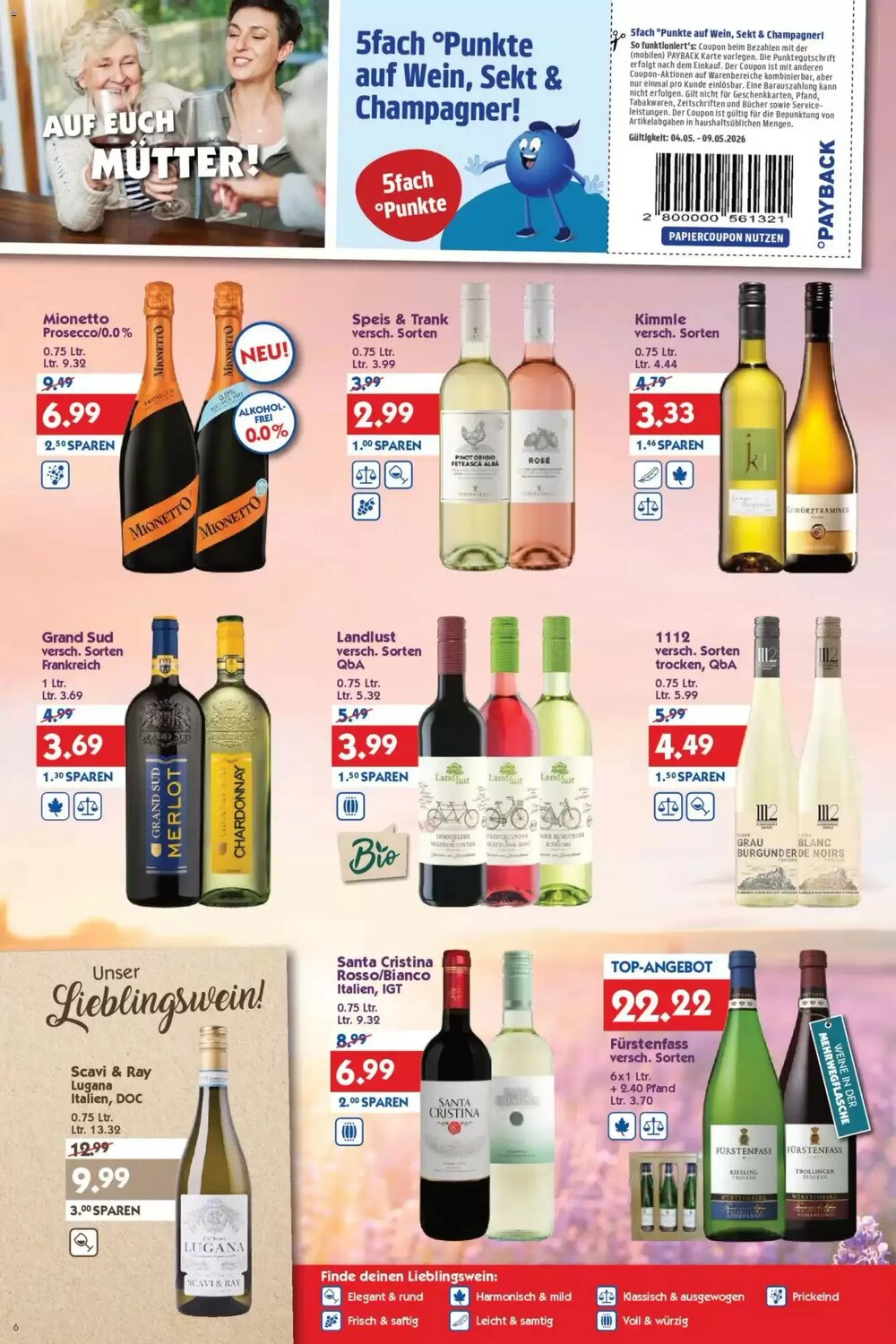Hol'ab Getränkemarkt Prospekt (ab 04.05.2026) zum Blättern - Seite 6
