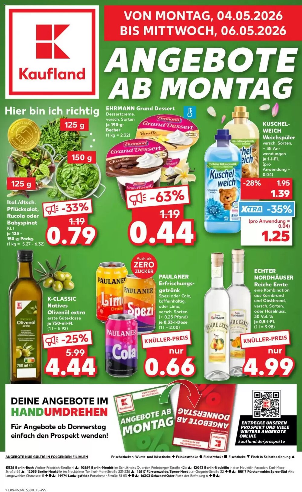 Kaufland Prospekt (ab 04.05.2026) zum Blättern - Seite 1