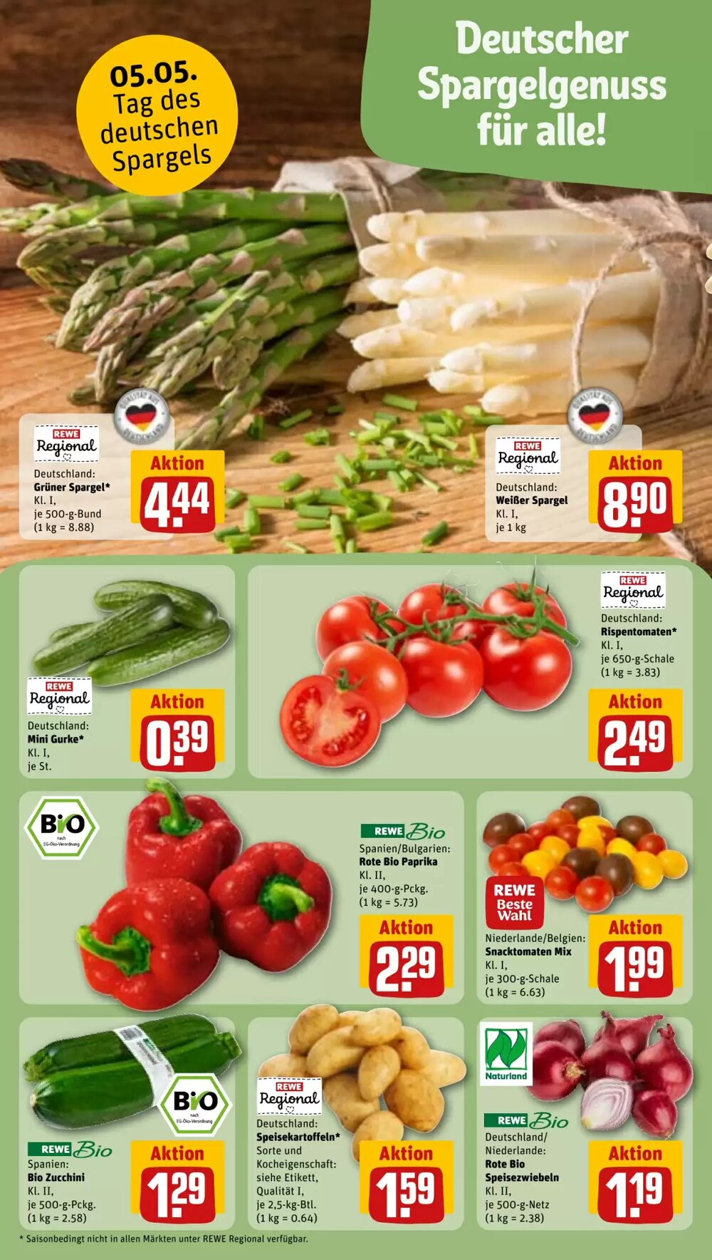 REWE Prospekt (ab 04.05.2026) zum Blättern - Seite 5