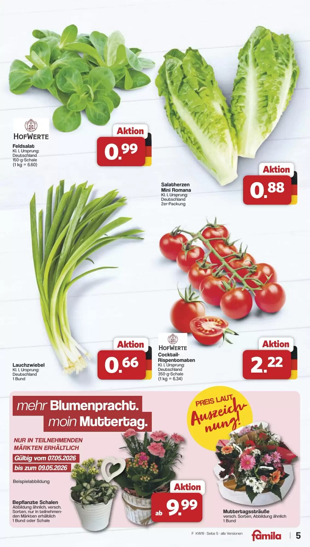Famila Nord West Prospekt (ab 04.05.2026) zum Blättern - Seite 5