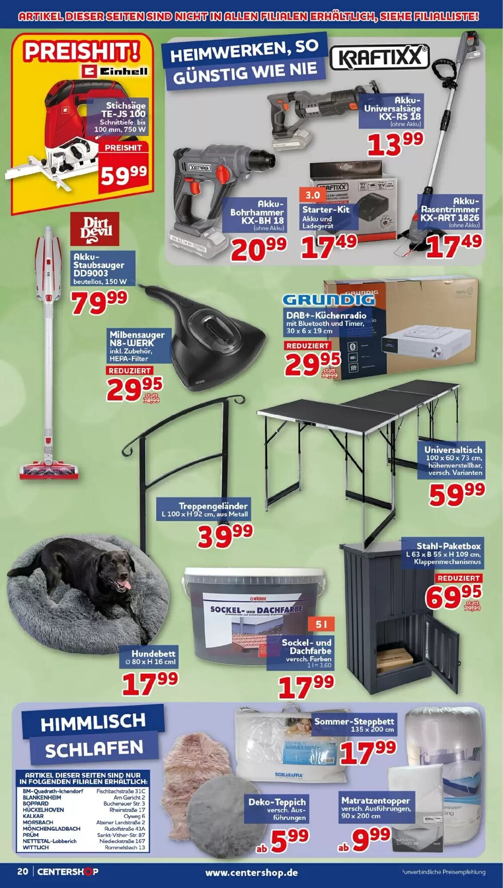 CENTERSHOP Prospekt (ab 04.05.2026) zum Blättern - Seite 20