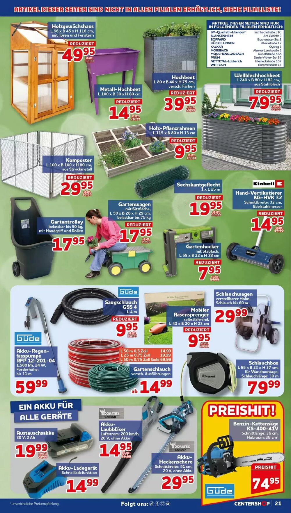 CENTERSHOP Prospekt (ab 04.05.2026) zum Blättern - Seite 21