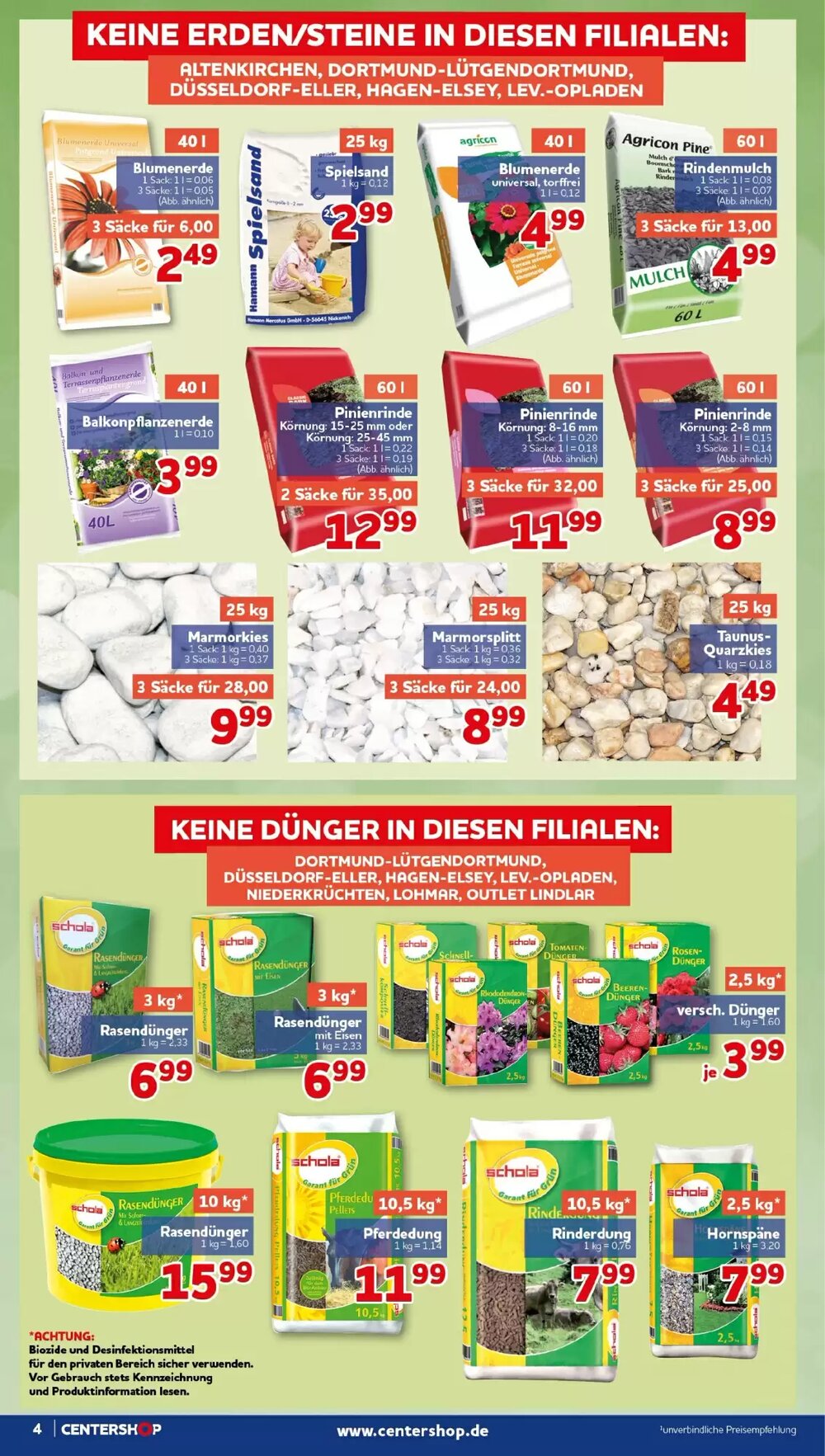 CENTERSHOP Prospekt (ab 04.05.2026) zum Blättern - Seite 4