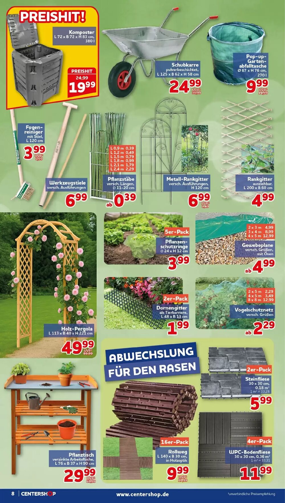 CENTERSHOP Prospekt (ab 04.05.2026) zum Blättern - Seite 8