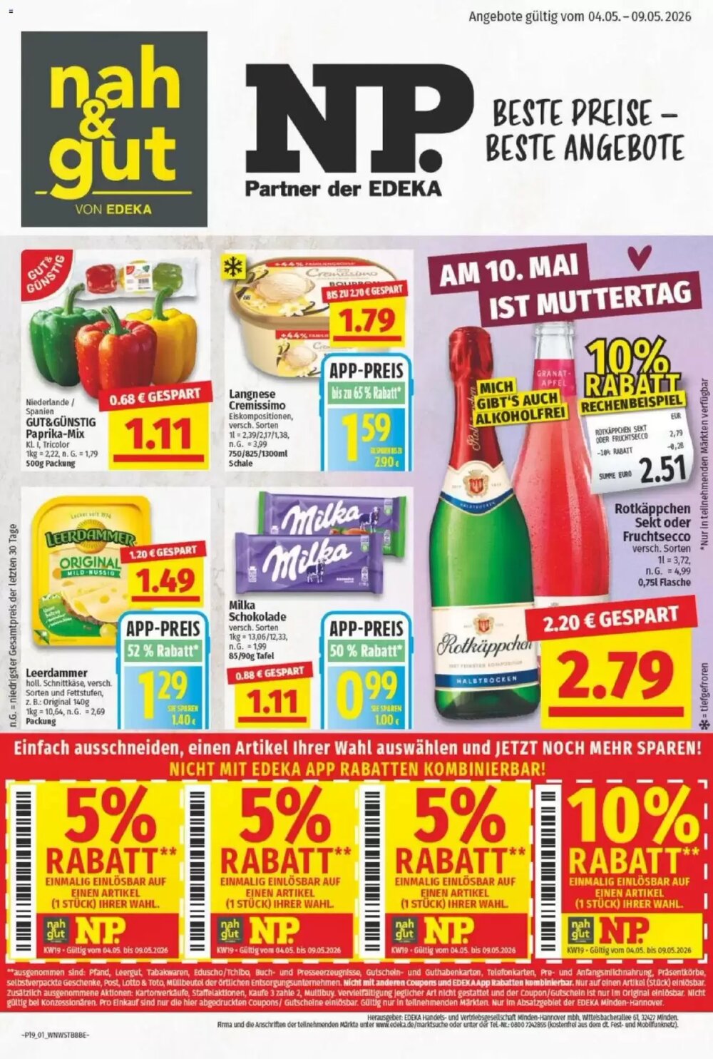 NP Discount Prospekt (ab 04.05.2026) zum Blättern - Seite 1