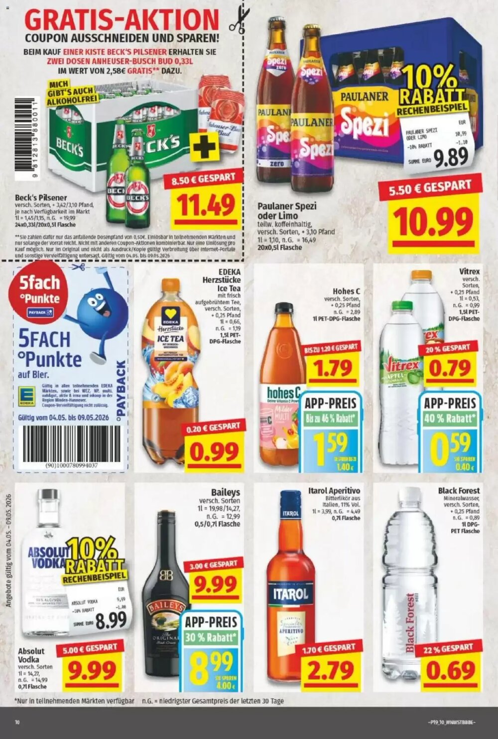 NP Discount Prospekt (ab 04.05.2026) zum Blättern - Seite 10