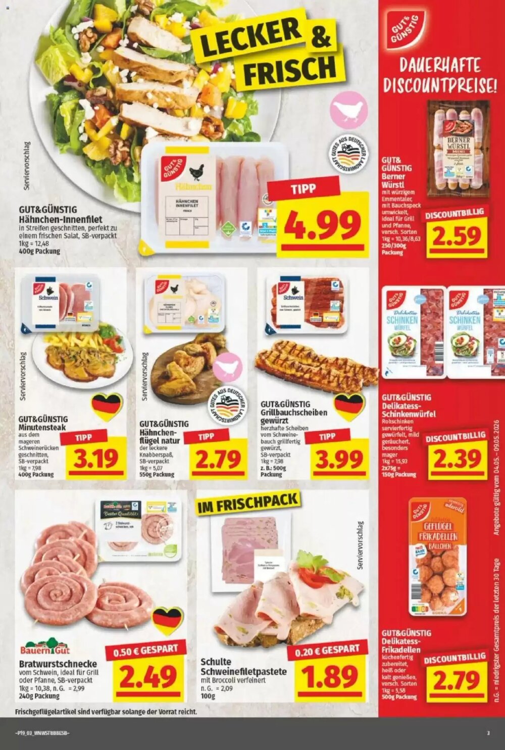 NP Discount Prospekt (ab 04.05.2026) zum Blättern - Seite 3