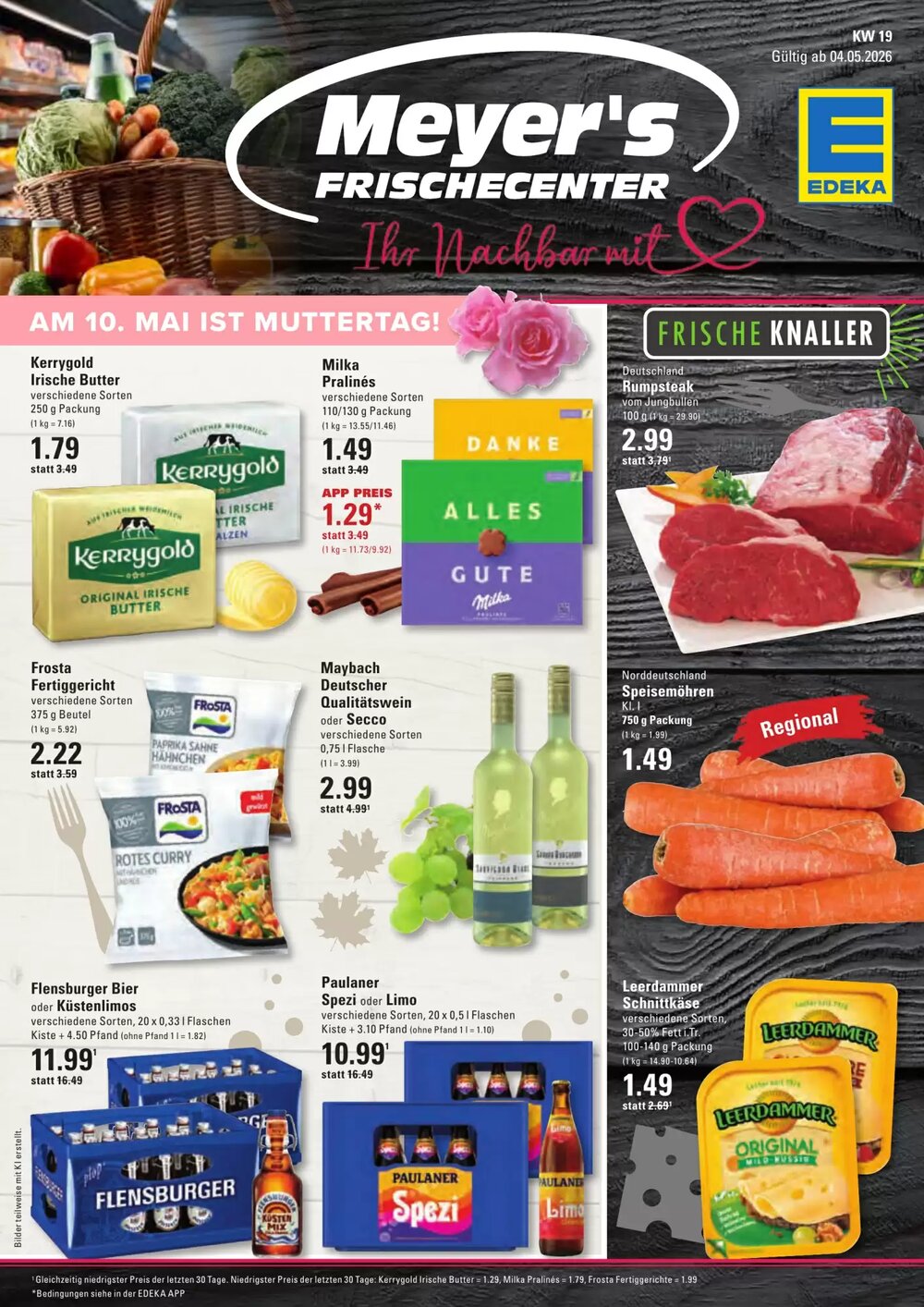 Meyer's Frischemarkt Prospekt (ab 04.05.2026) zum Blättern - Seite 1