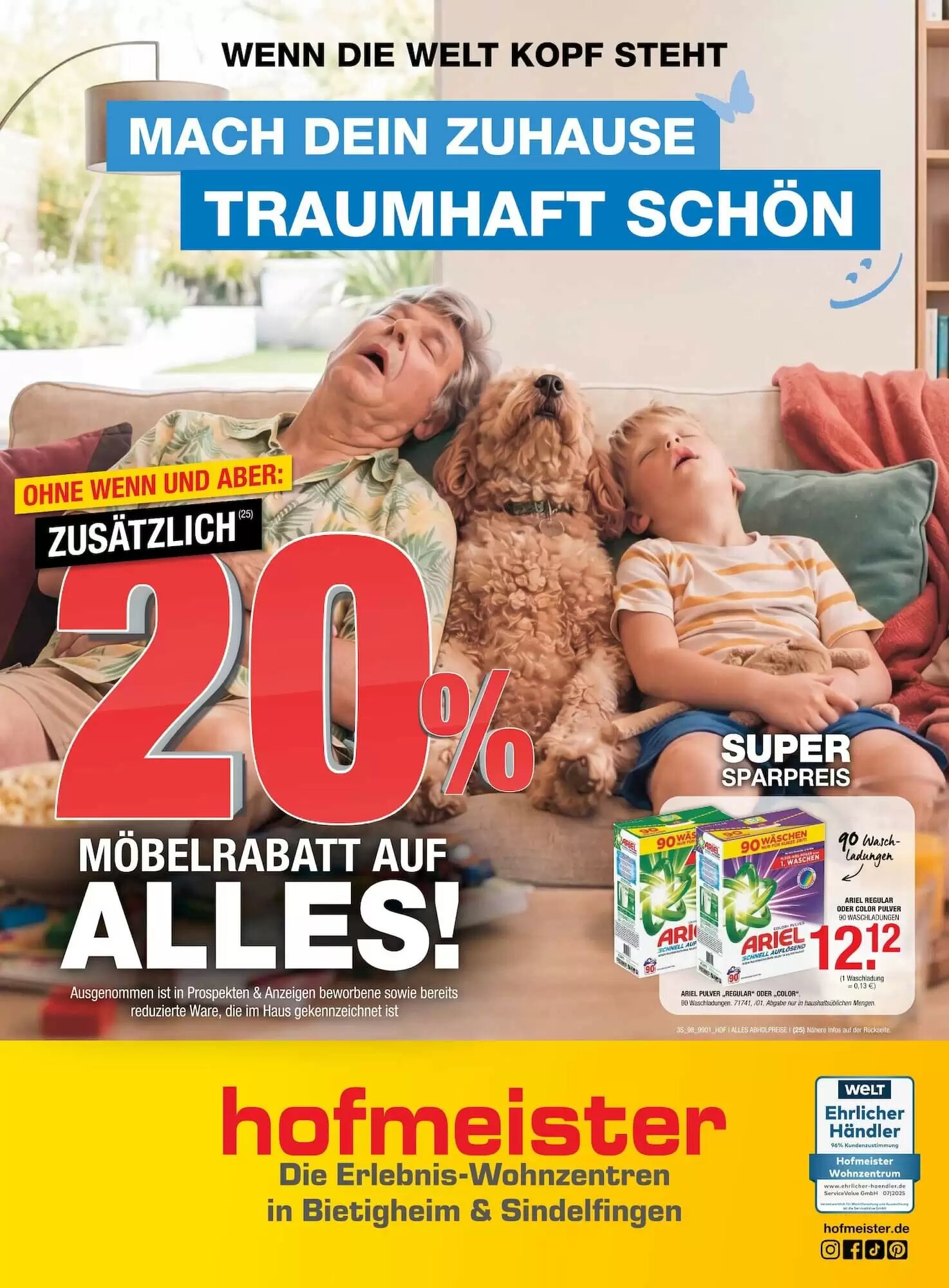 Hofmeister Prospekt (ab 04.05.2026) zum Blättern - Seite 1