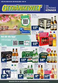 Getränkewelt Prospekt (ab 04.05.2026) zum Blättern