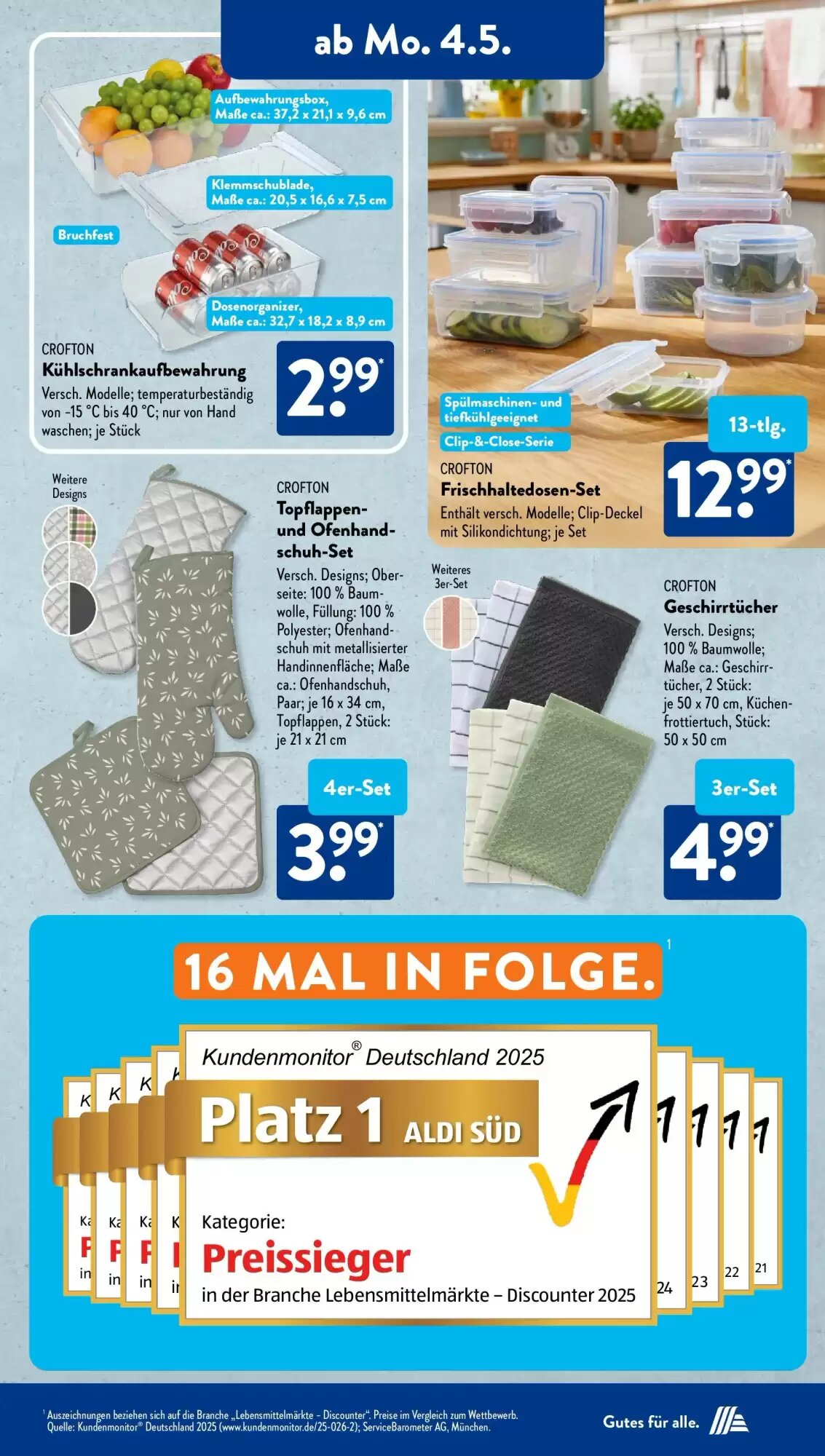 Aldi Süd Prospekt (ab 04.05.2026) zum Blättern - Seite 13
