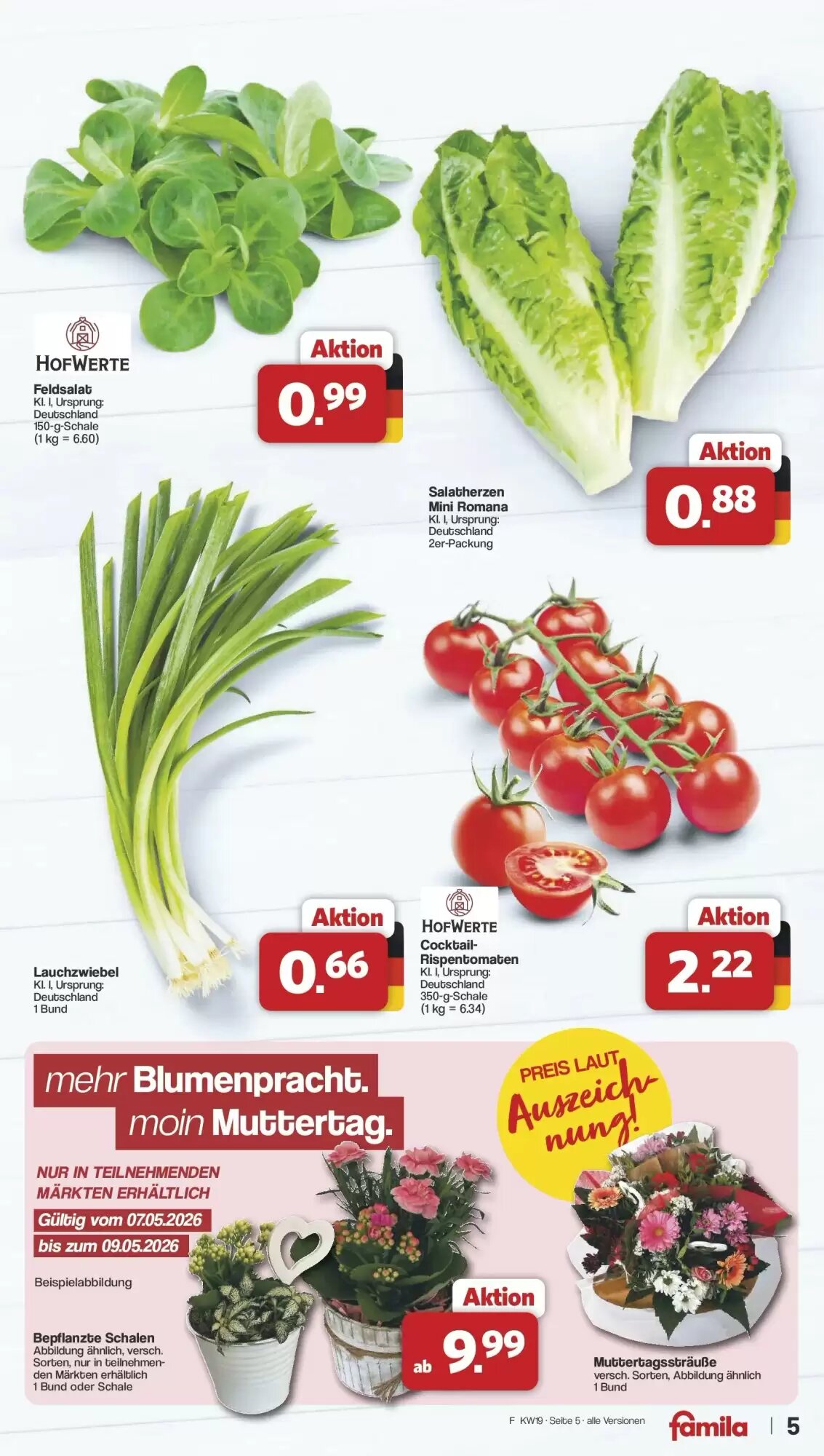 Famila Nord West Prospekt (ab 04.05.2026) zum Blättern - Seite 5