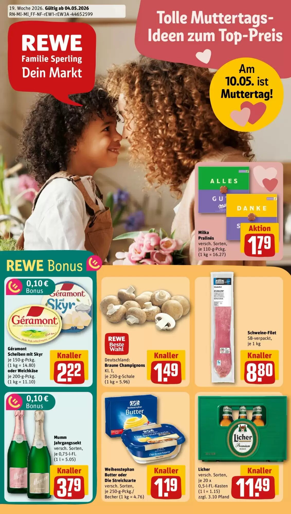 REWE Prospekt (ab 04.05.2026) zum Blättern - Seite 1