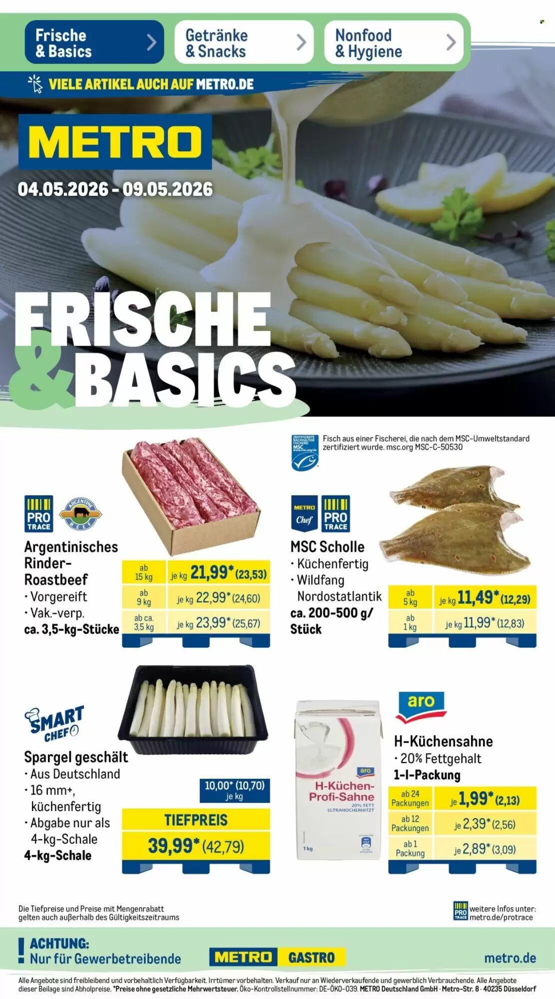 METRO Prospekt (ab 04.05.2026) zum Blättern - Seite 1