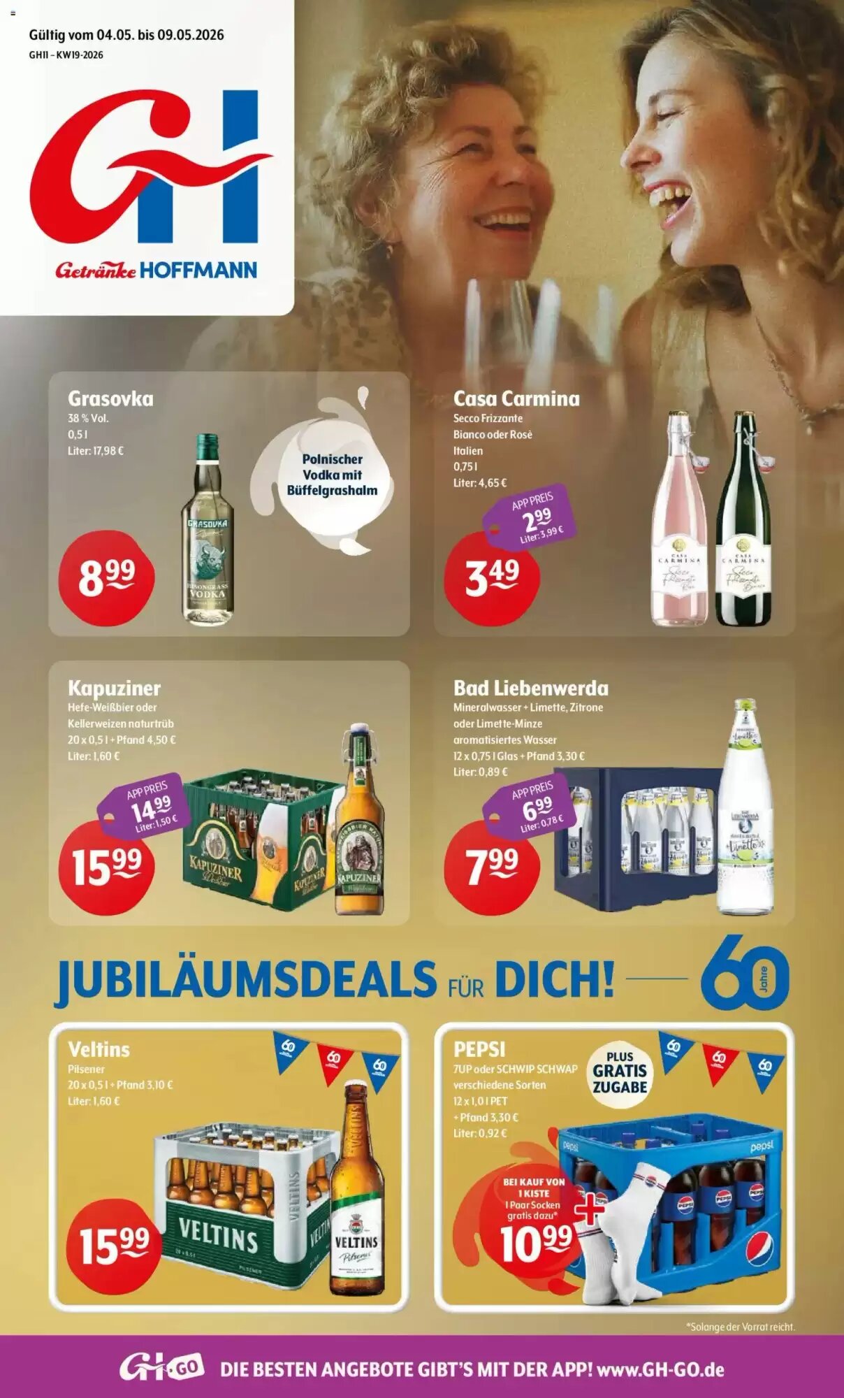 Getränke Hoffmann Prospekt (ab 04.05.2026) zum Blättern - Seite 1