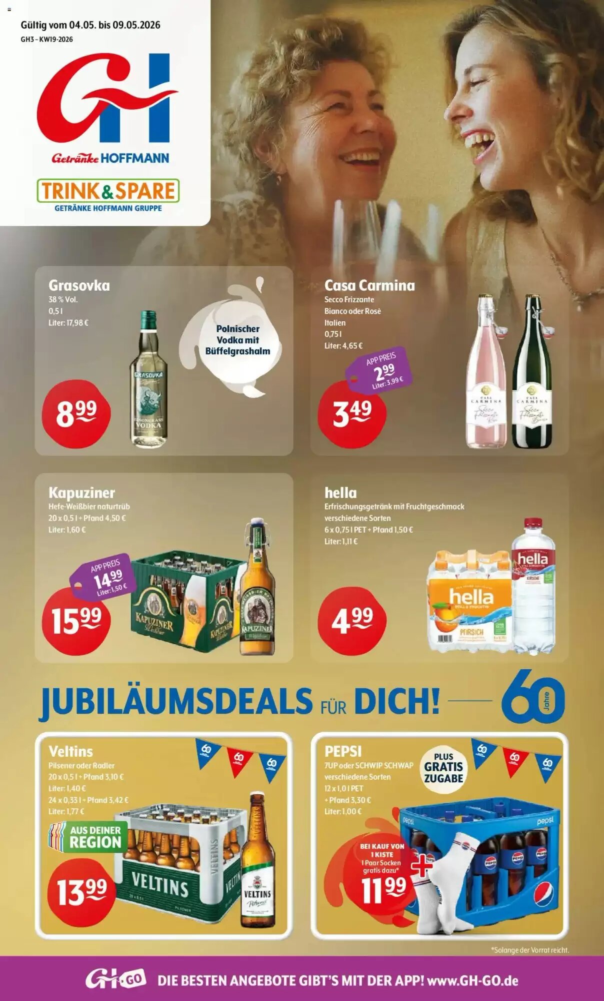 Trink und Spare Prospekt (ab 04.05.2026) zum Blättern - Seite 1