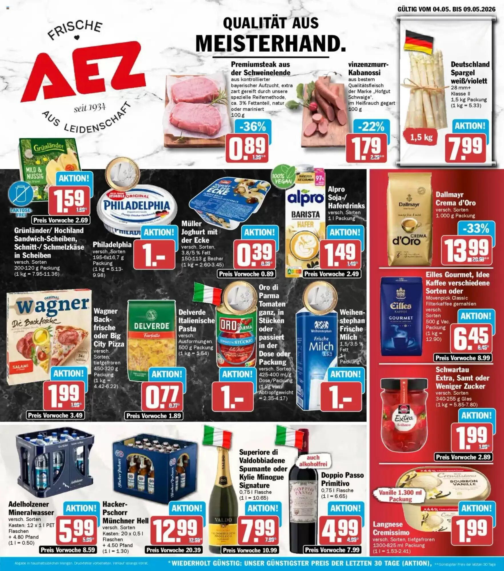AEZ Prospekt (ab 04.05.2026) zum Blättern - Seite 1