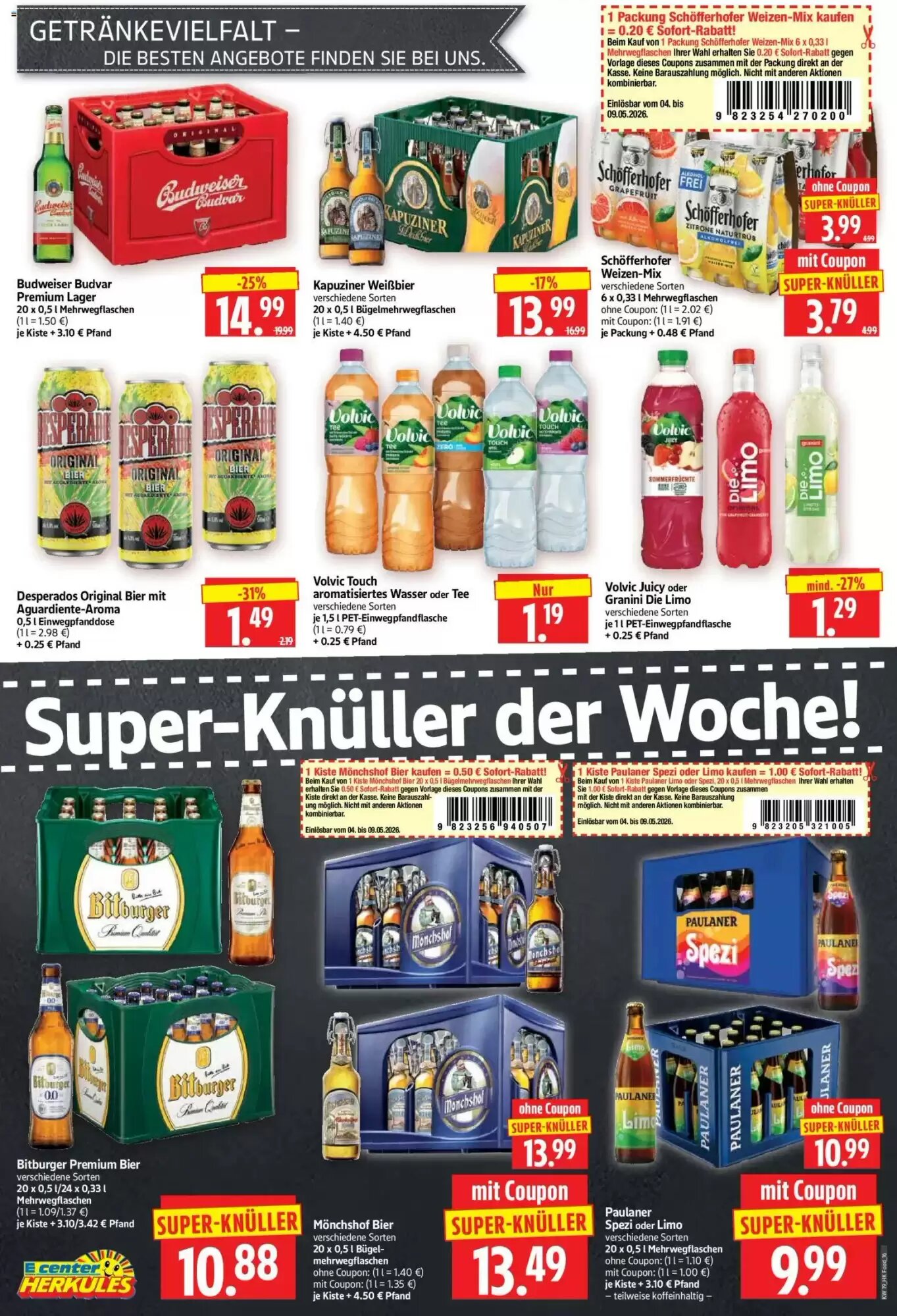 Edeka Herkules Prospekt (ab 04.05.2026) zum Blättern - Seite 16