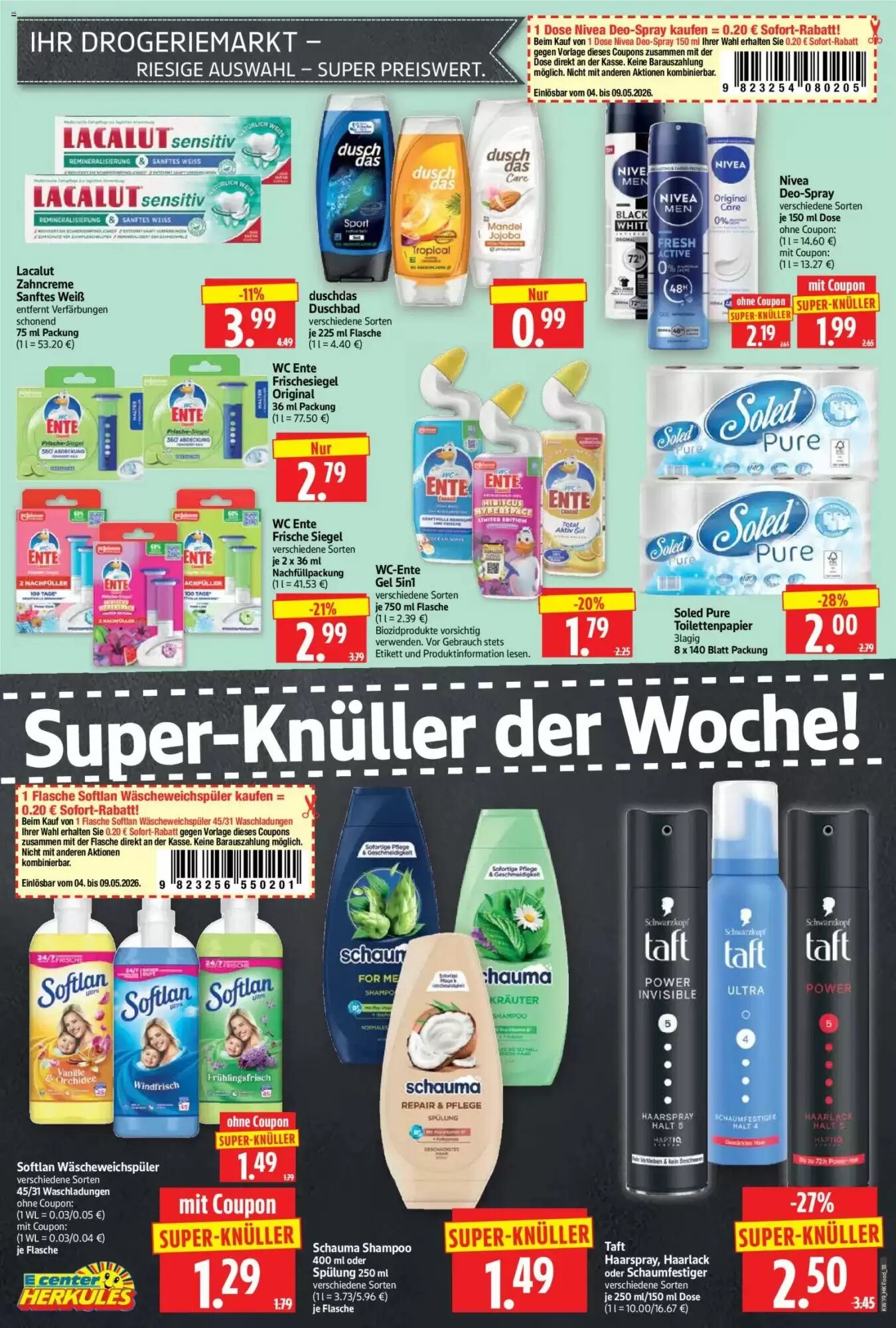 Edeka Herkules Prospekt (ab 04.05.2026) zum Blättern - Seite 18