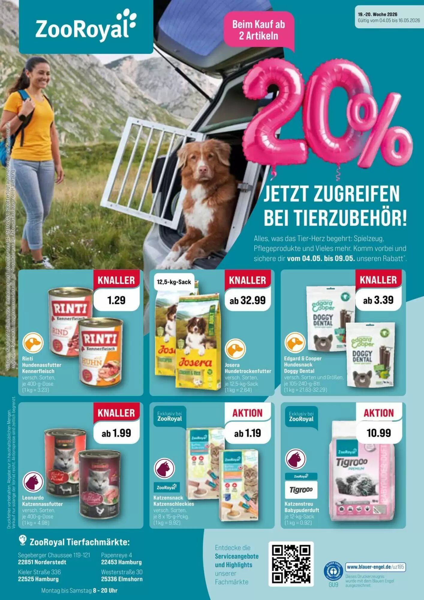 ZooRoyal Prospekt (ab 04.05.2026) zum Blättern - Seite 1