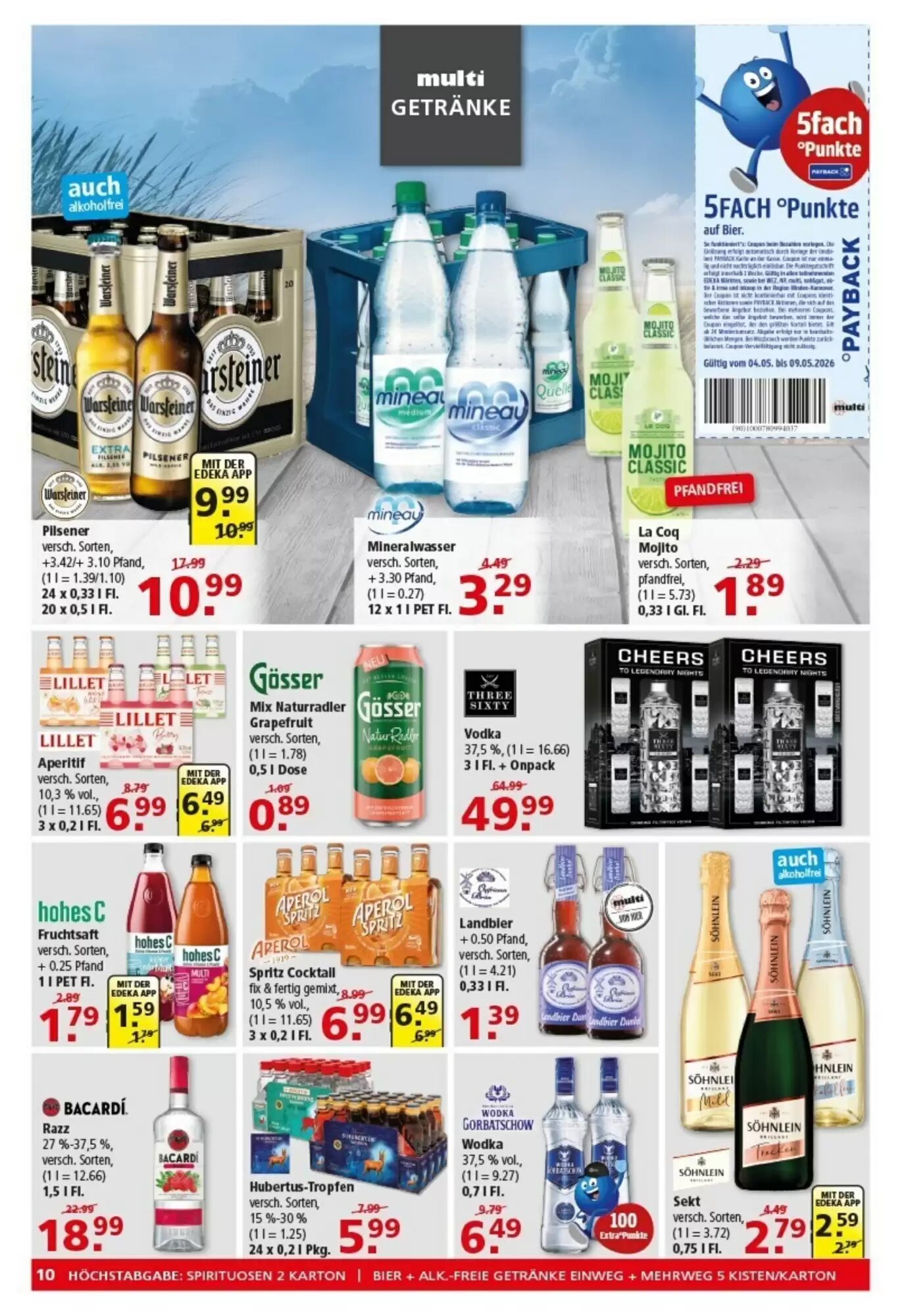 Multi Markt Prospekt (ab 04.05.2026) zum Blättern - Seite 10