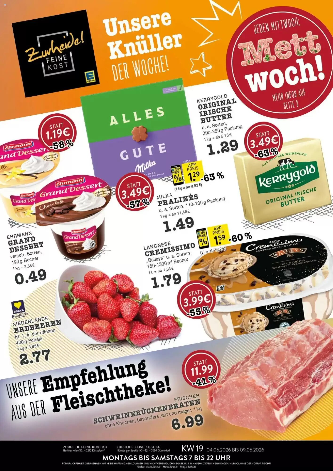 Edeka Zurheide Prospekt (ab 04.05.2026) zum Blättern - Seite 1