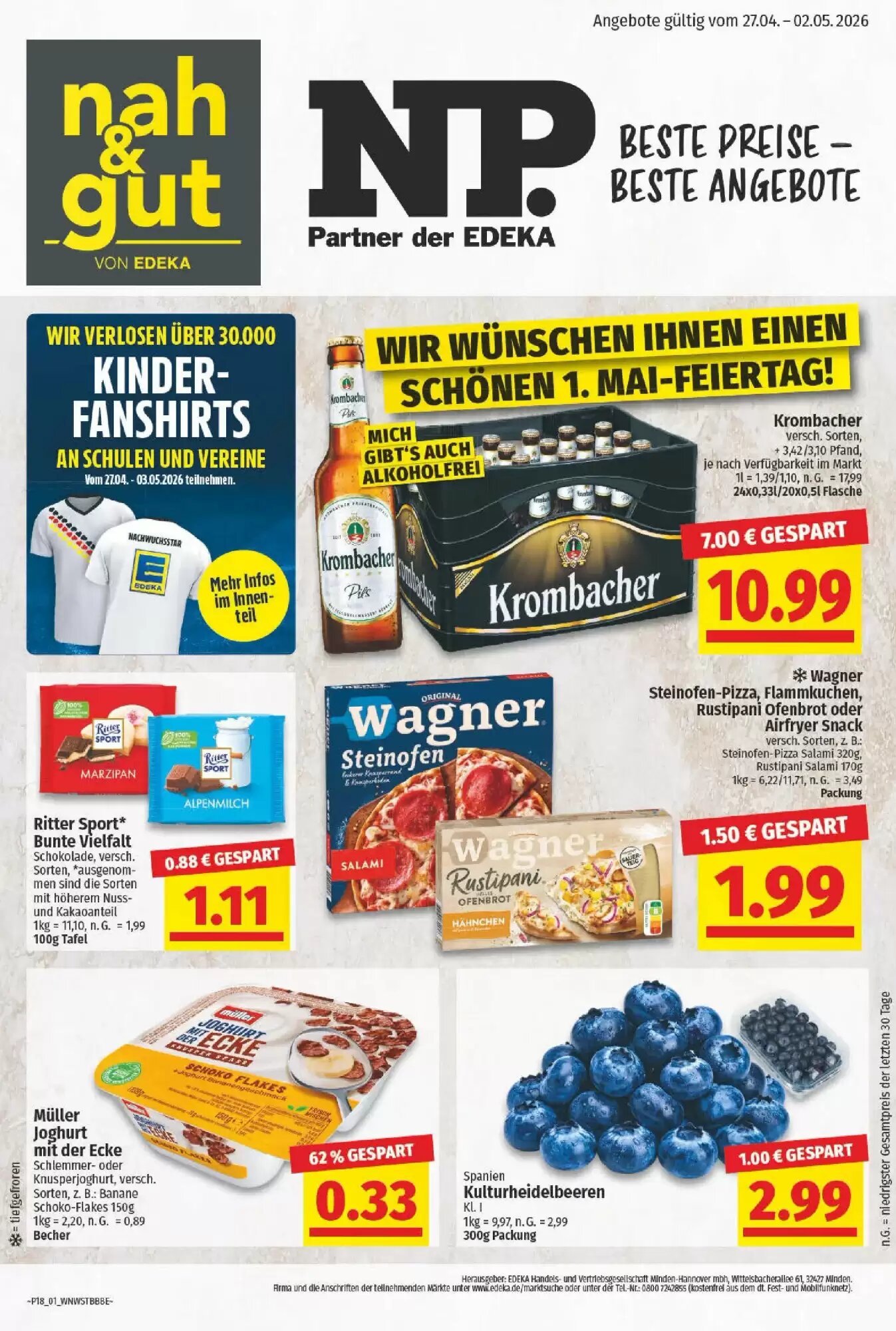NP Discount Prospekt (ab 04.05.2026) zum Blättern - Seite 1
