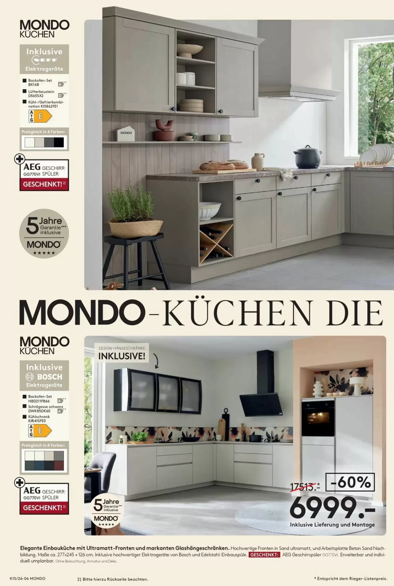 Möbel Rieger Prospekt (ab 05.05.2026) zum Blättern - Seite 6