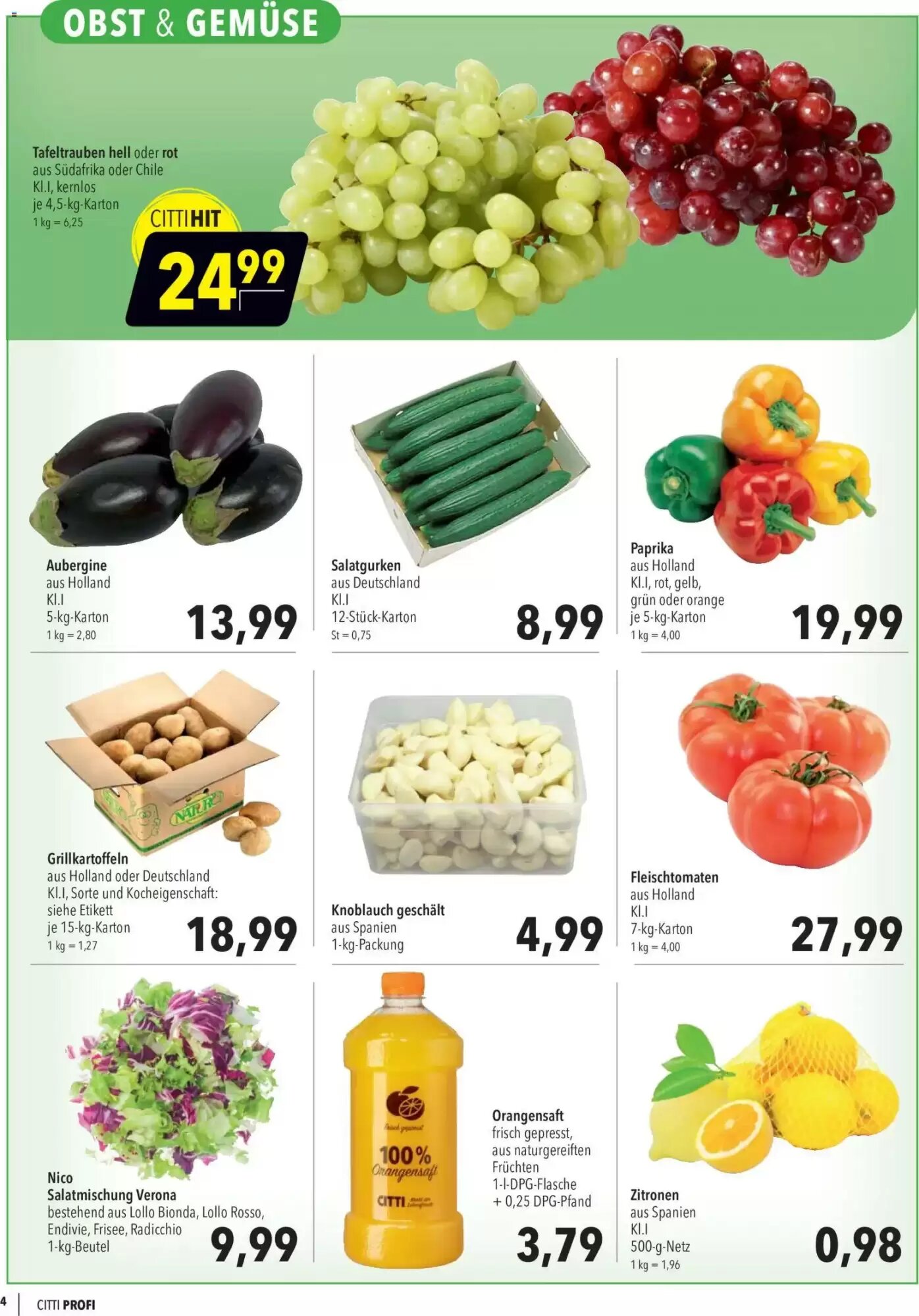 CITTI Markt Prospekt (ab 06.05.2026) zum Blättern - Seite 4