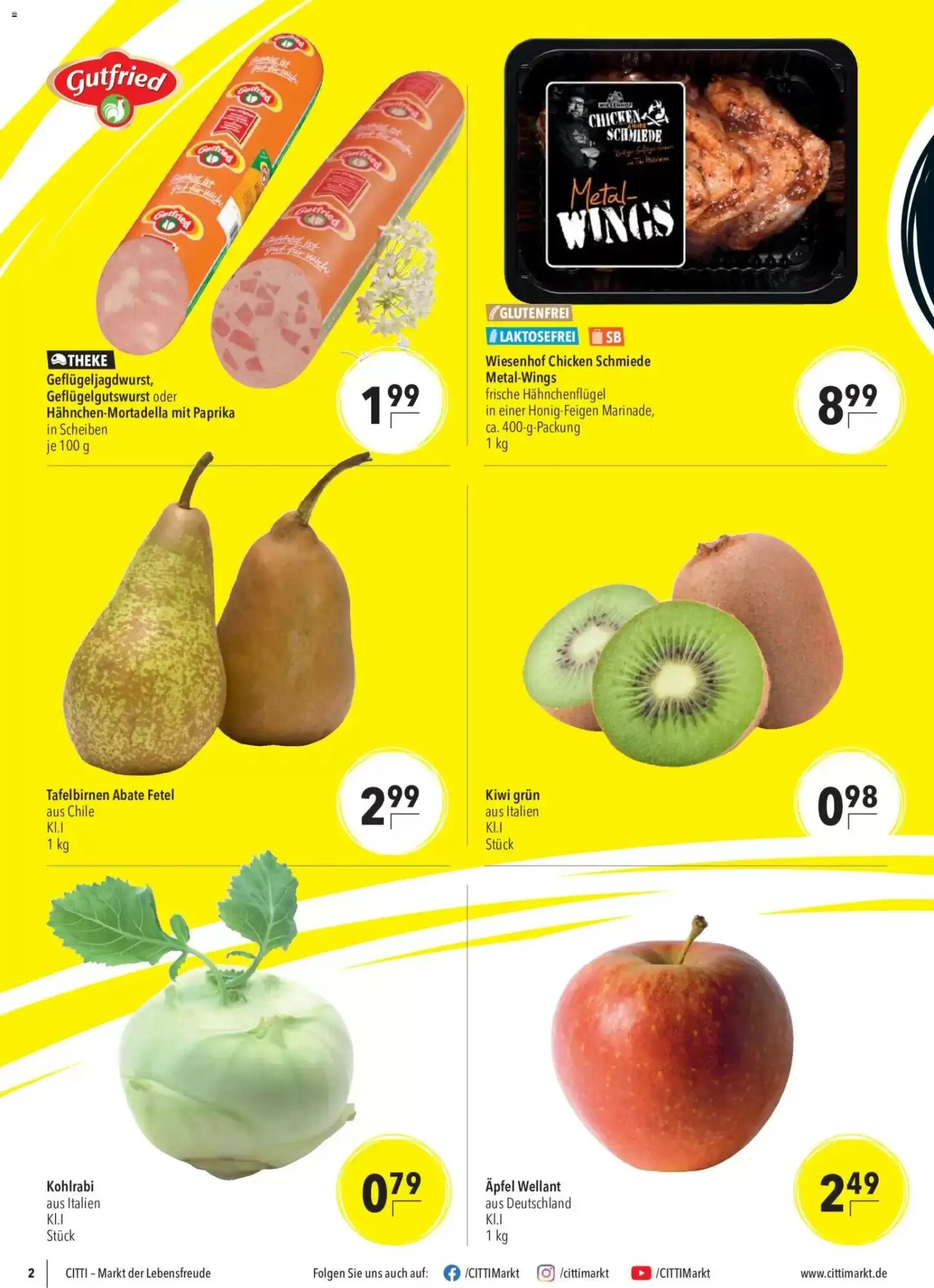 CITTI Markt Prospekt (ab 06.05.2026) zum Blättern - Seite 2