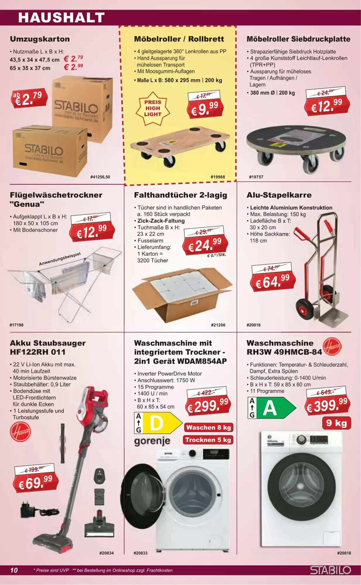 Stabilo Fachmarkt Prospekt (ab 06.05.2026) zum Blättern - Seite 10