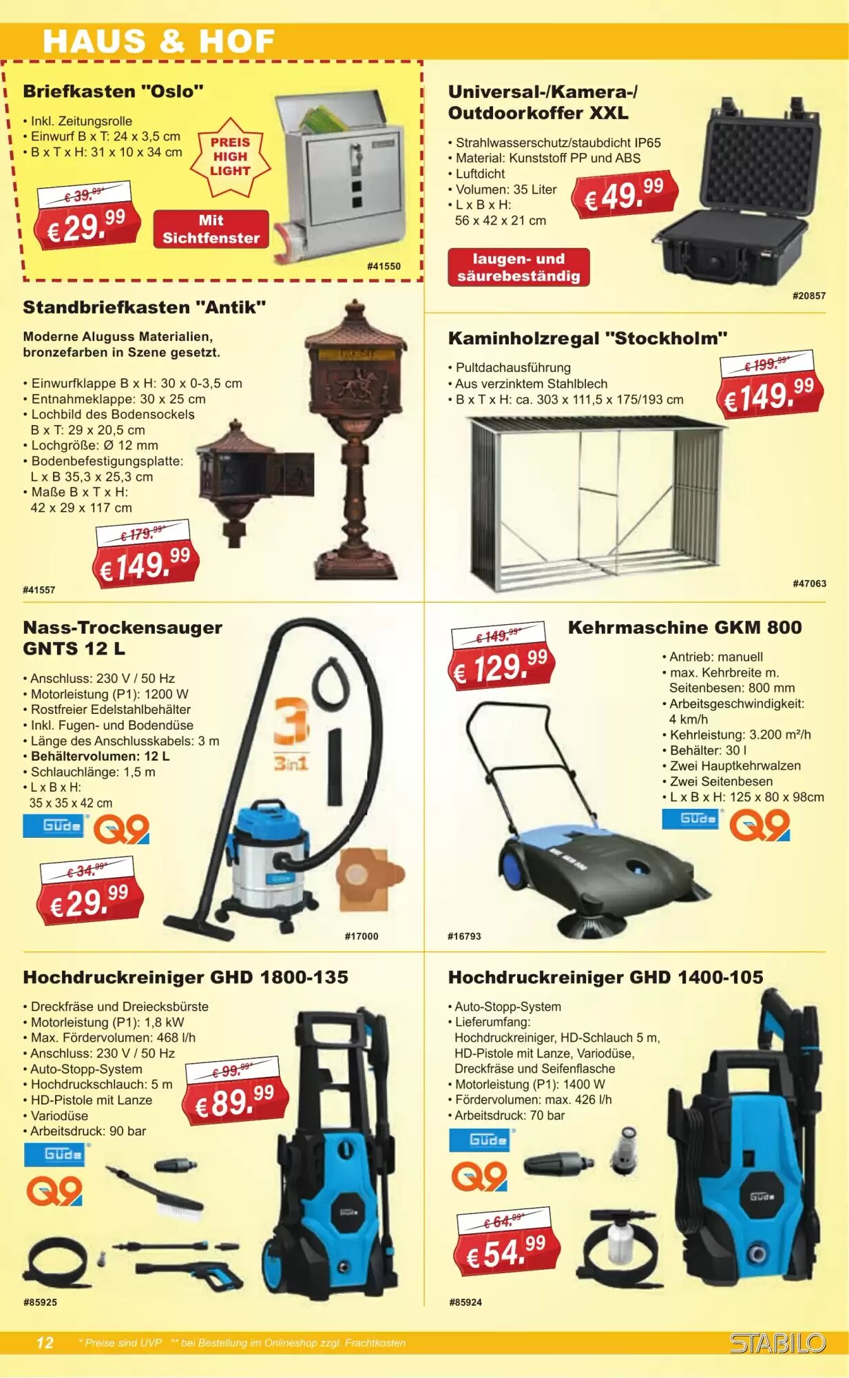 Stabilo Fachmarkt Prospekt (ab 06.05.2026) zum Blättern - Seite 12