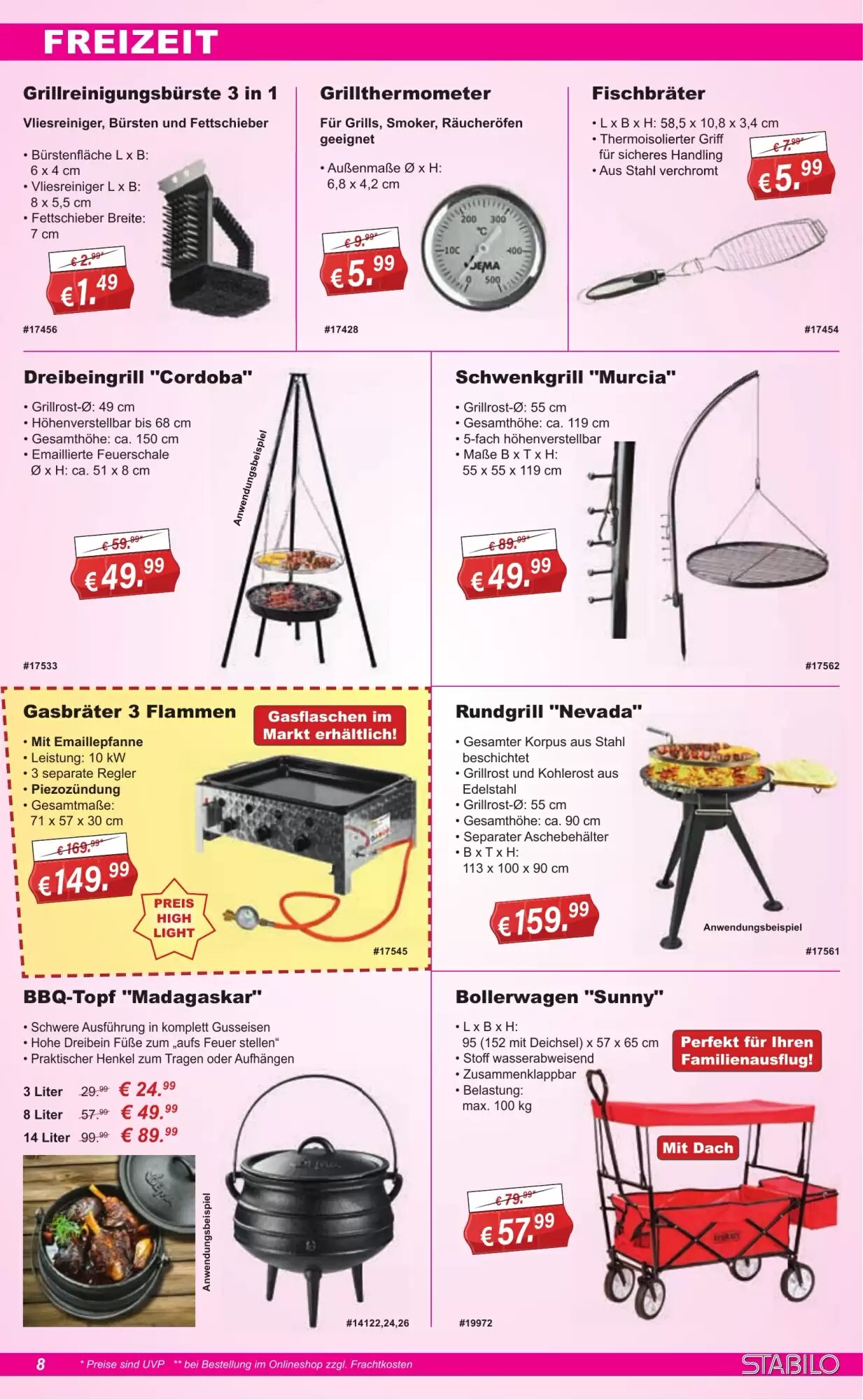 Stabilo Fachmarkt Prospekt (ab 06.05.2026) zum Blättern - Seite 8