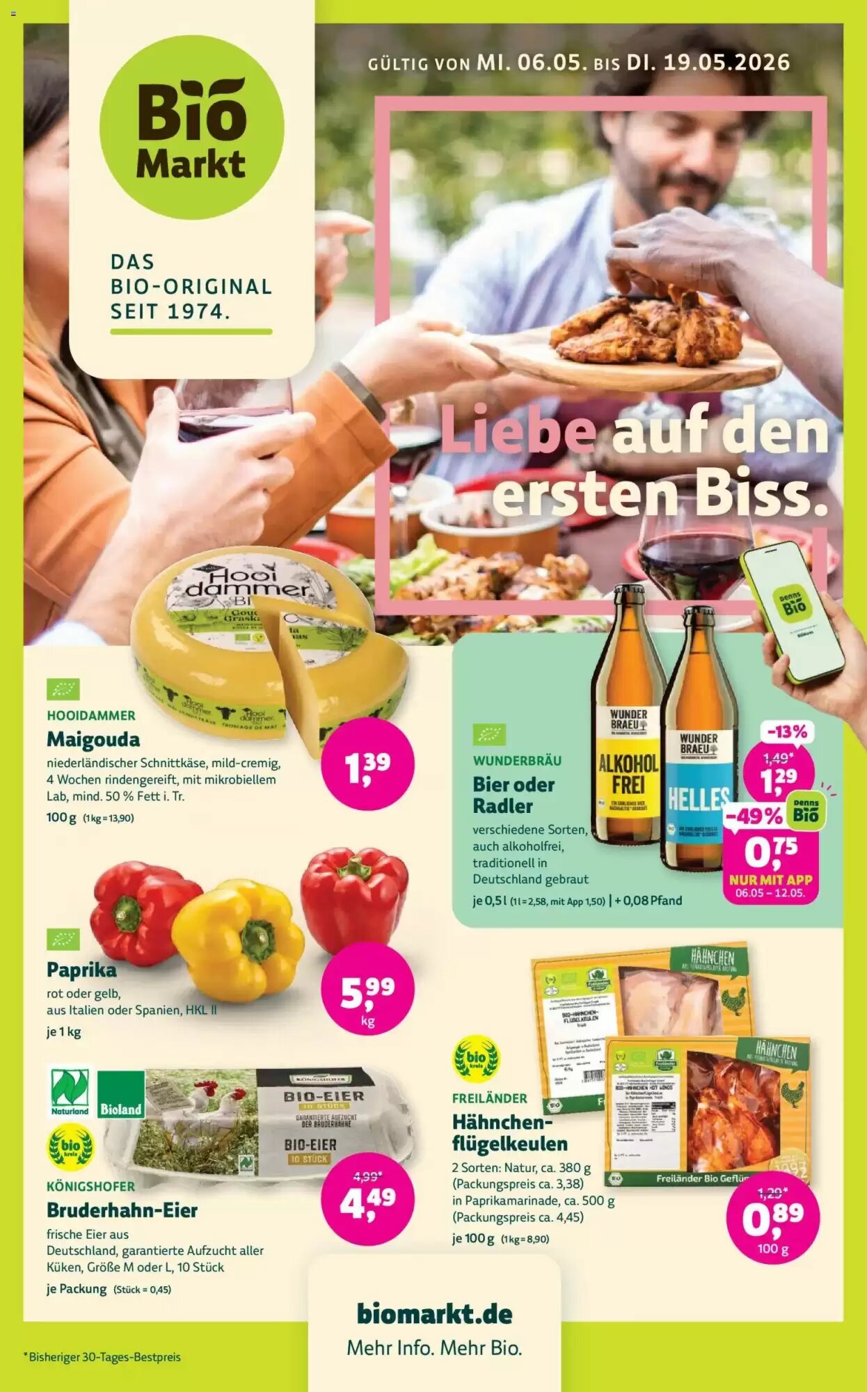 Biomarkt Prospekt (ab 06.05.2026) zum Blättern - Seite 1