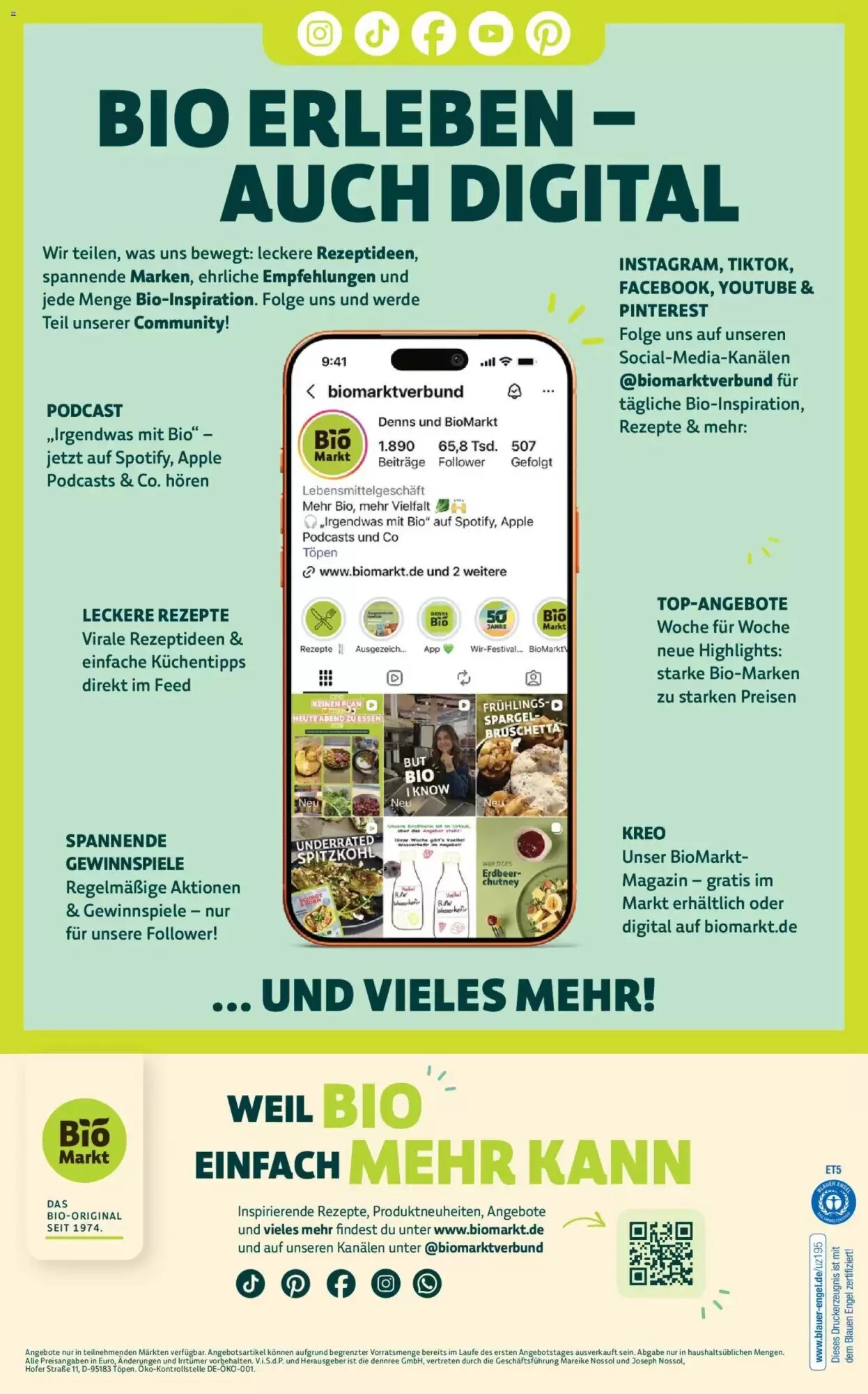 Biomarkt Prospekt (ab 06.05.2026) zum Blättern - Seite 14
