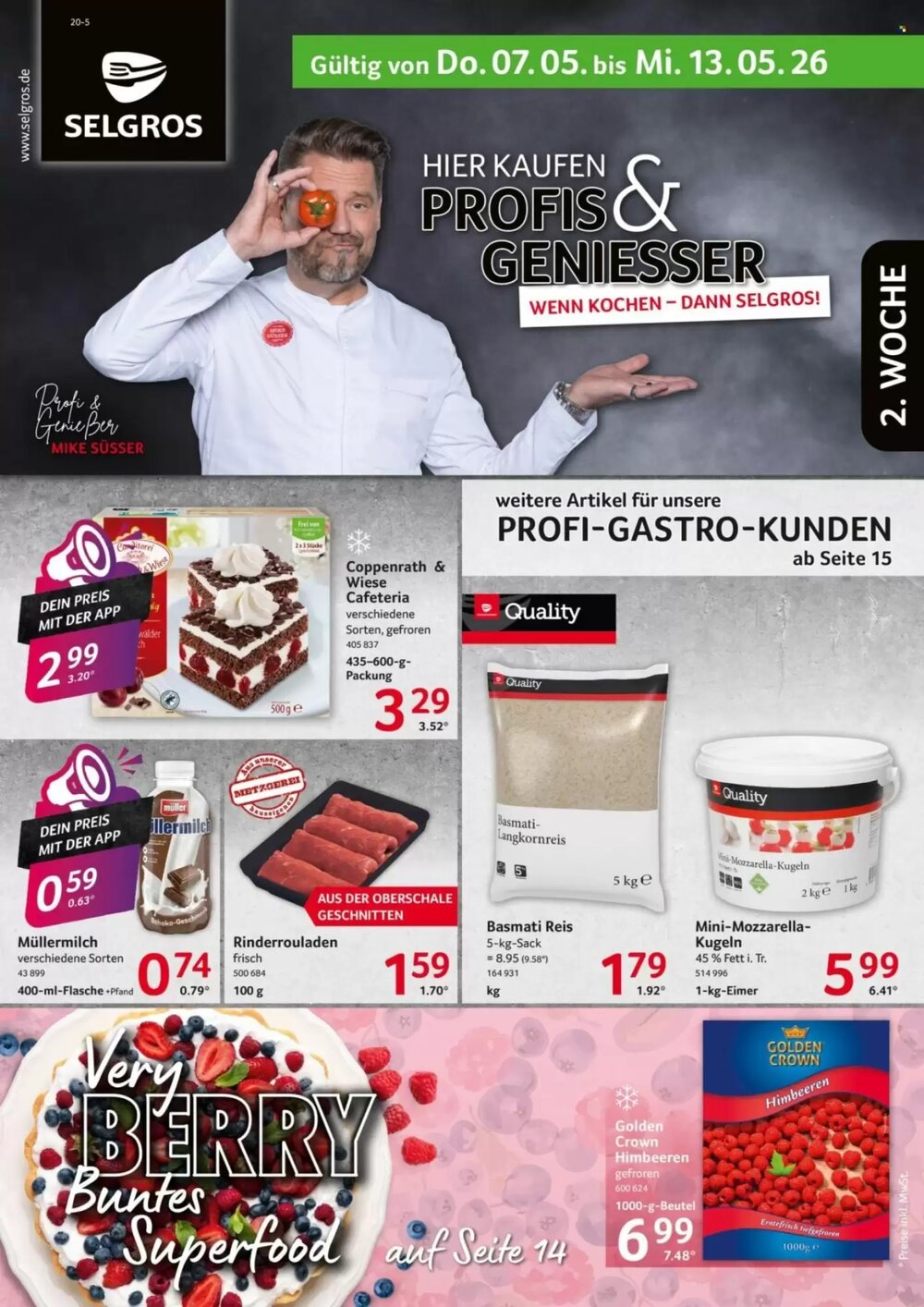 Selgros Prospekt (ab 07.05.2026) zum Blättern - Seite 1