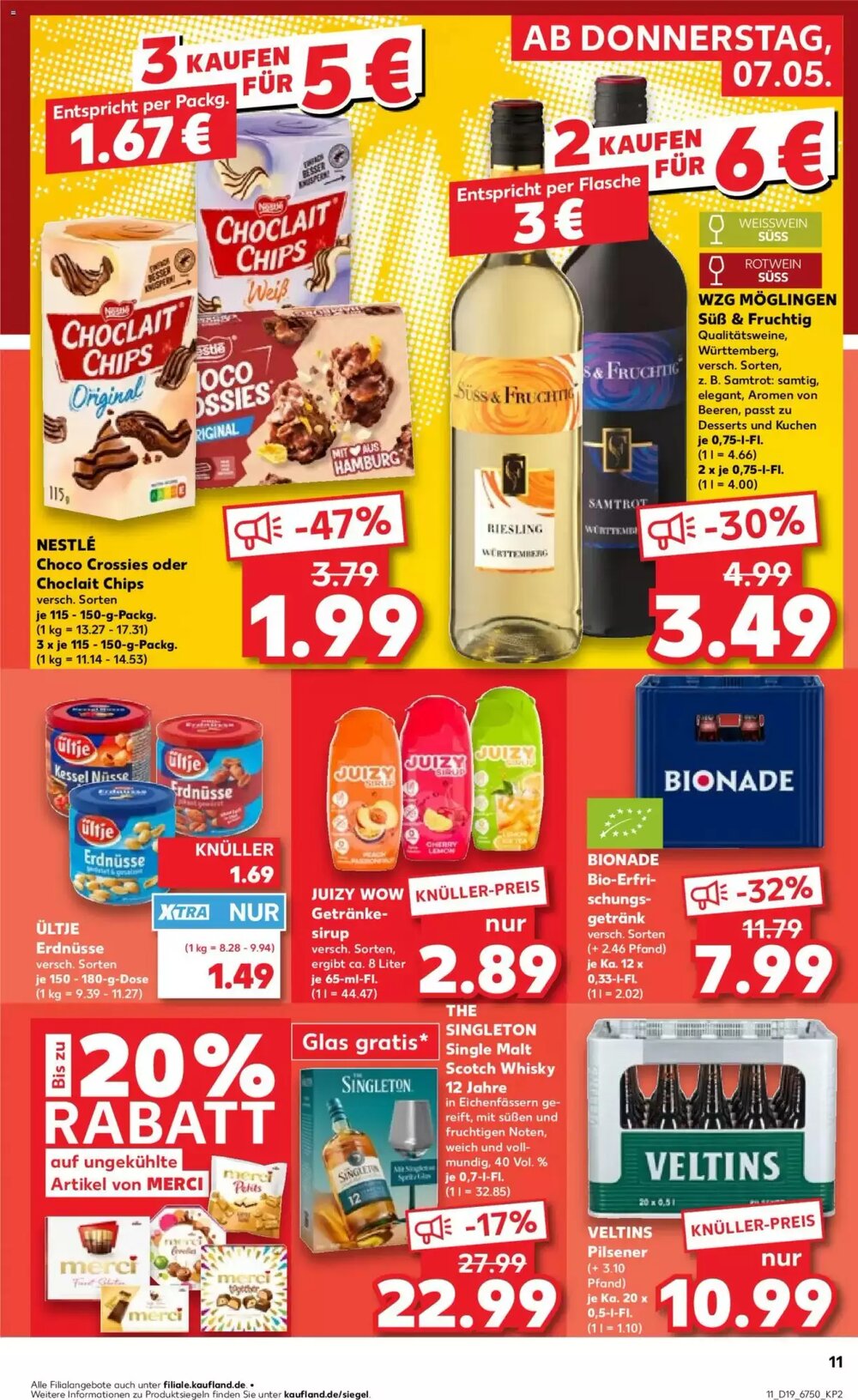 Kaufland Prospekt (ab 07.05.2026) zum Blättern - Seite 11