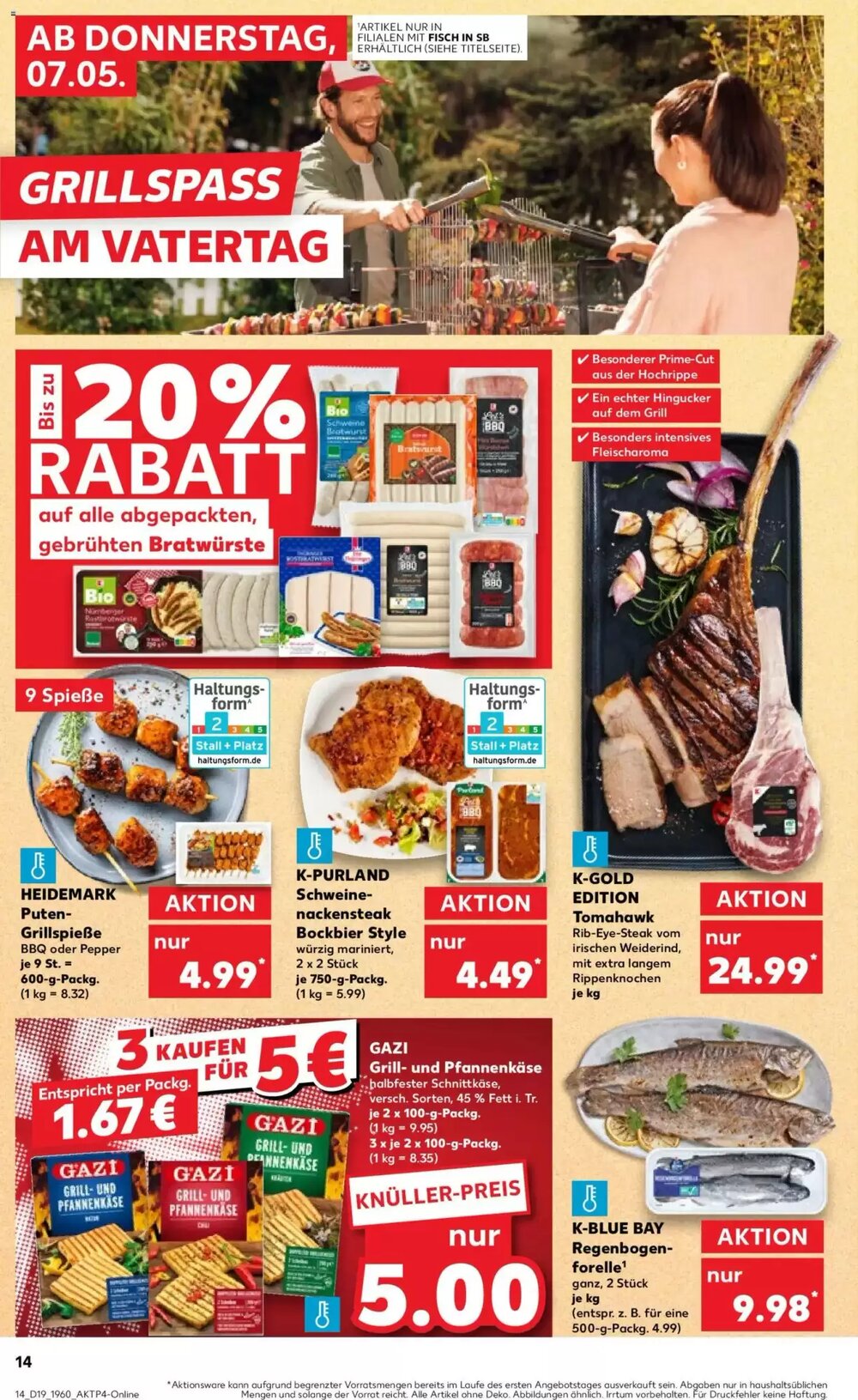 Kaufland Prospekt (ab 07.05.2026) zum Blättern - Seite 14