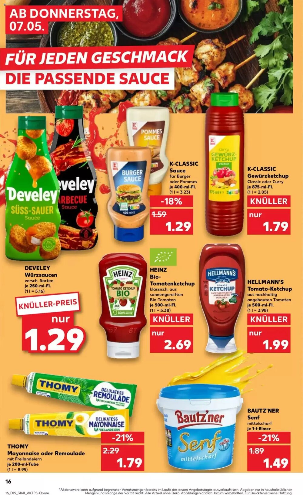 Kaufland Prospekt (ab 07.05.2026) zum Blättern - Seite 16
