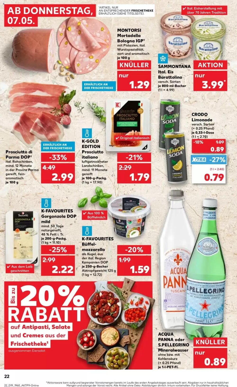 Kaufland Prospekt (ab 07.05.2026) zum Blättern - Seite 22