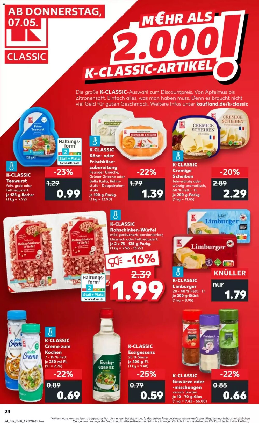 Kaufland Prospekt (ab 07.05.2026) zum Blättern - Seite 24