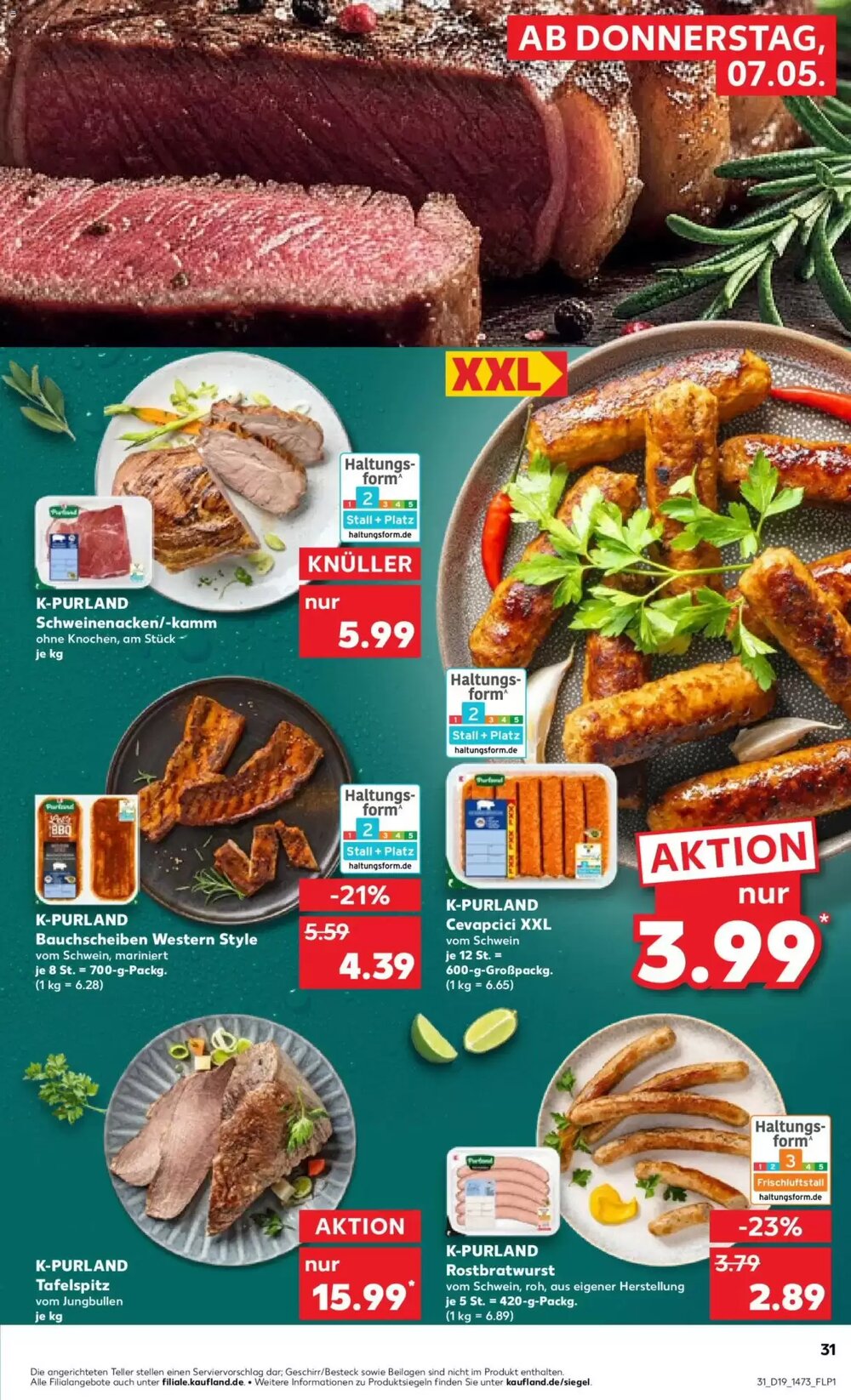 Kaufland Prospekt (ab 07.05.2026) zum Blättern - Seite 31