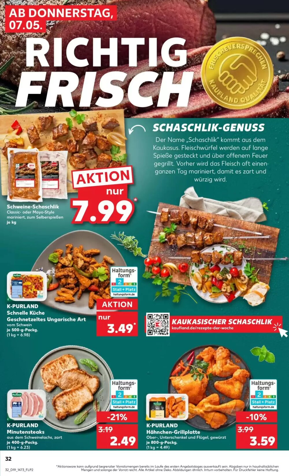 Kaufland Prospekt (ab 07.05.2026) zum Blättern - Seite 32