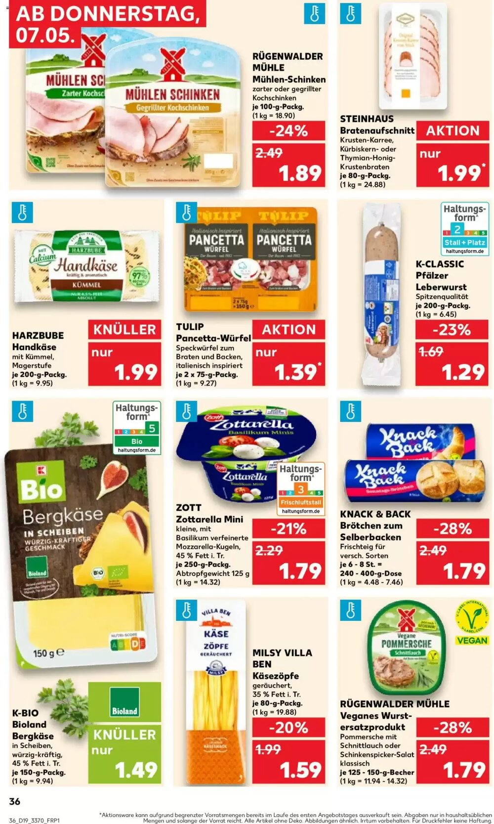 Kaufland Prospekt (ab 07.05.2026) zum Blättern - Seite 36